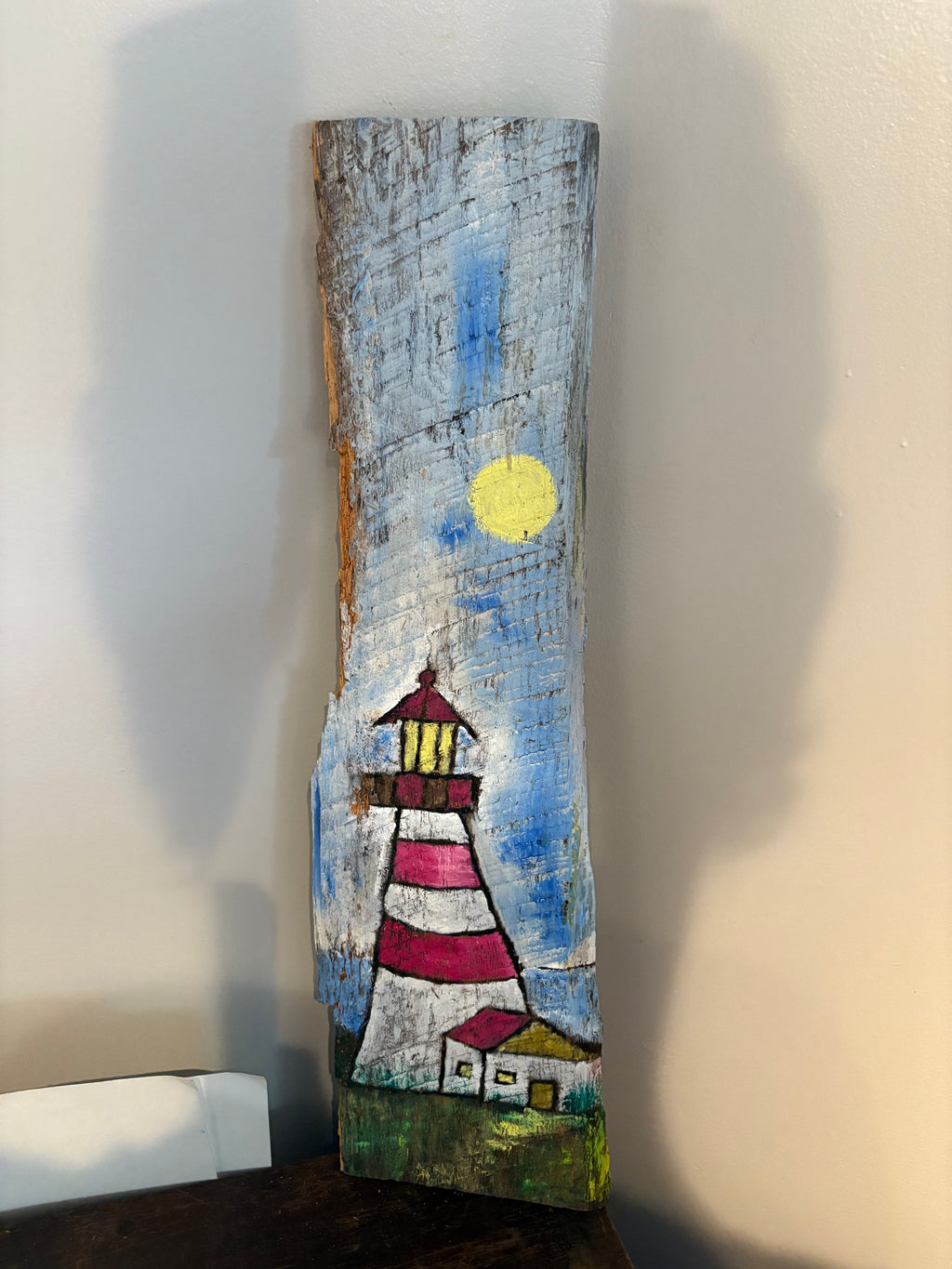 Hand painted Wood