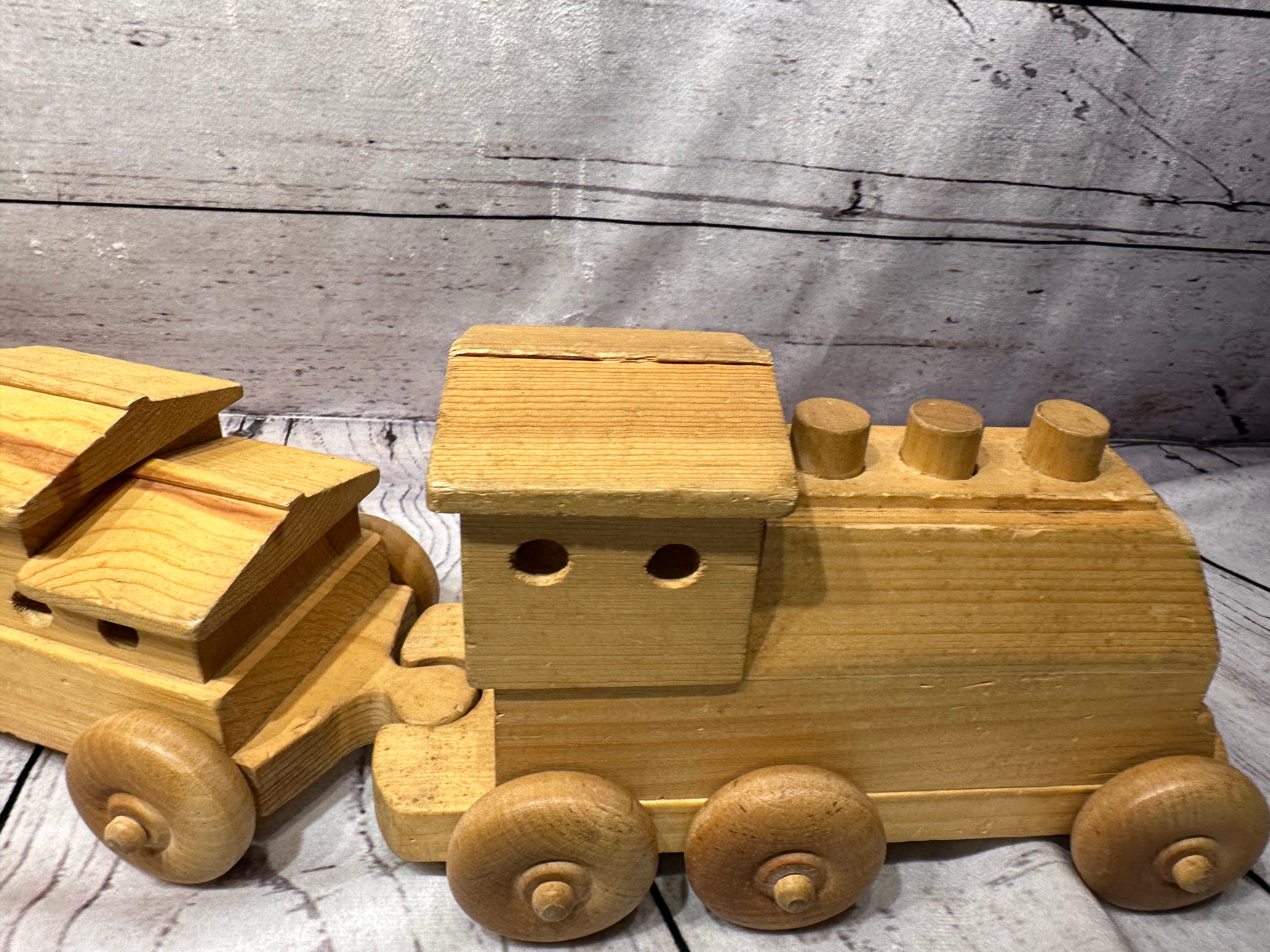 Wood Toy Train