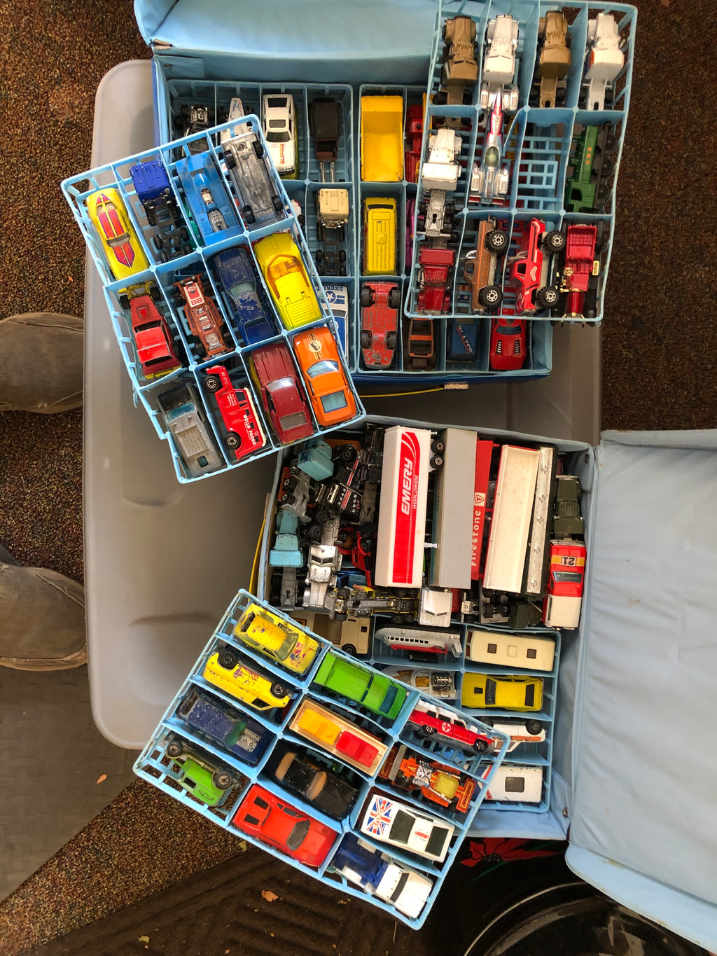Matchbox Car Carry Sets