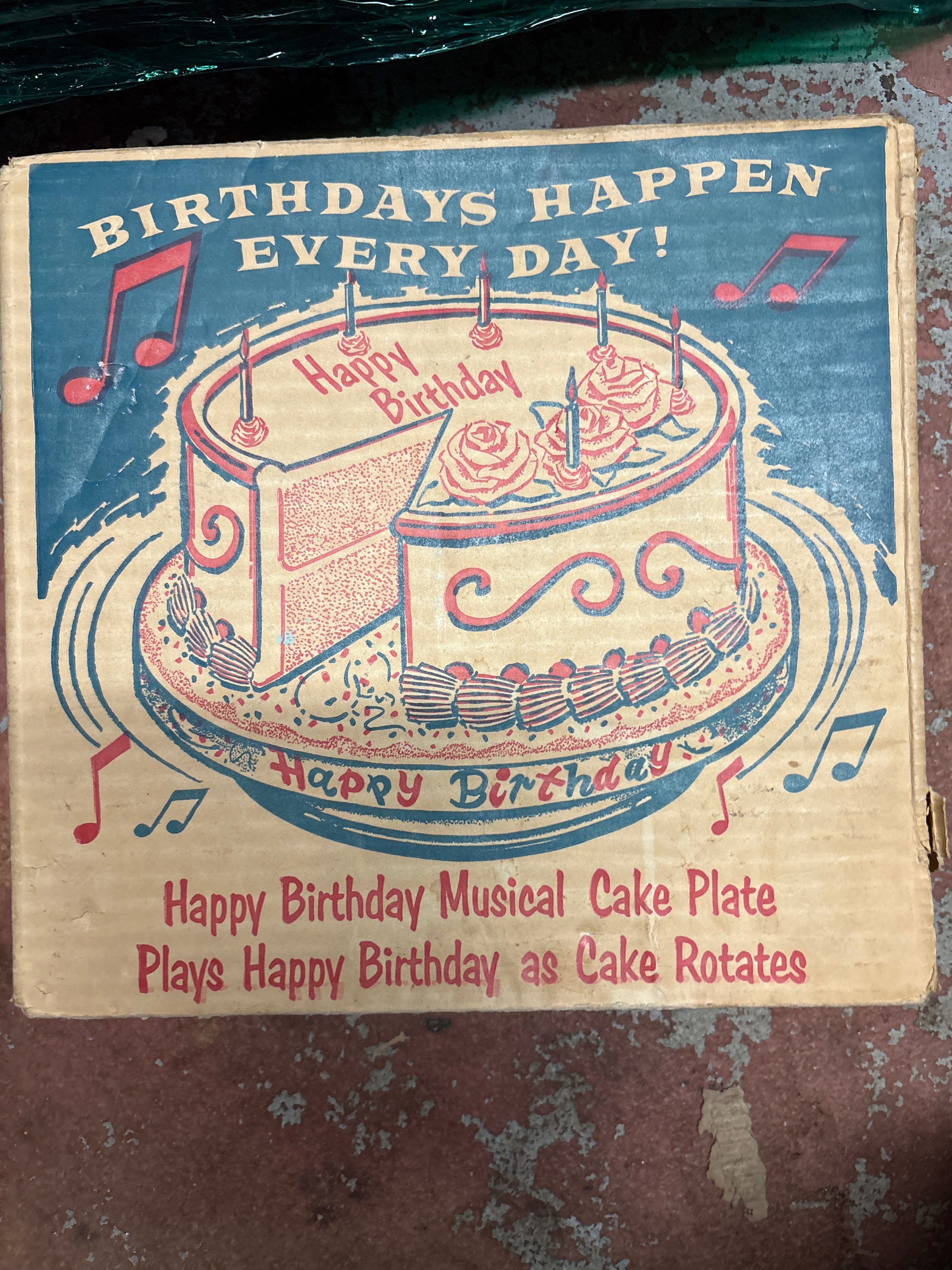 Birthday Musical Cake
