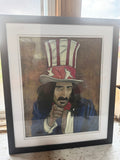 Frank Zappa Picture as Uncle Sam