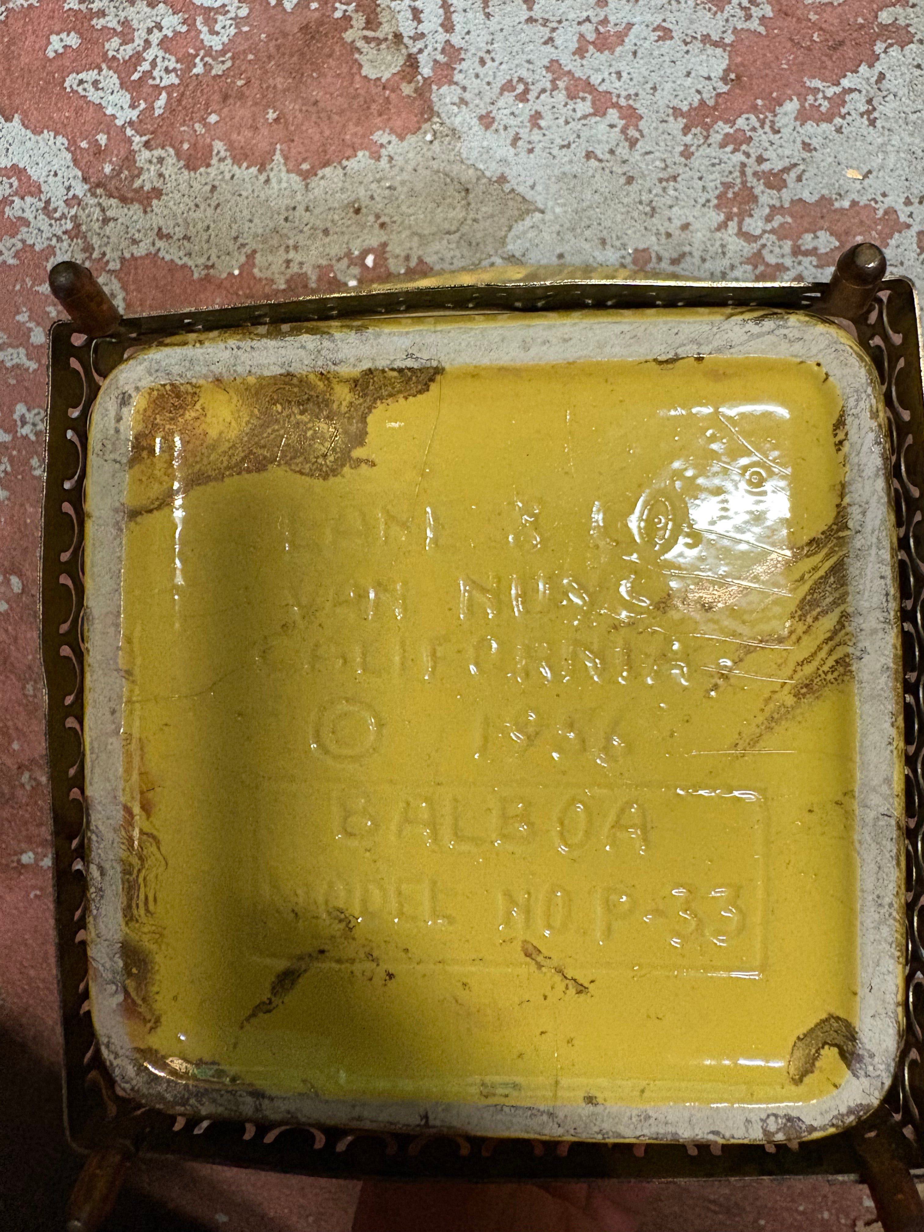 Lane & Co California Pottery