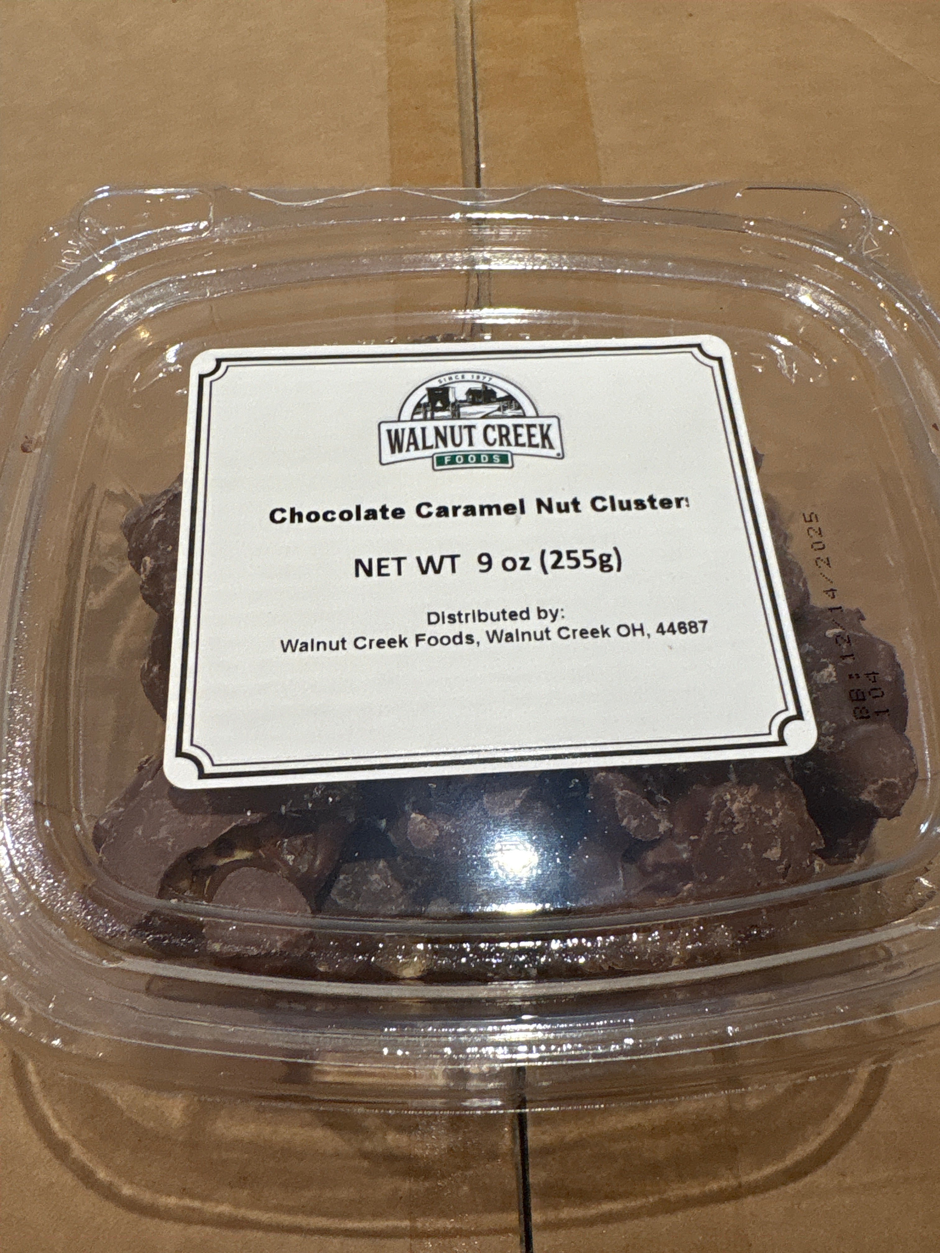 Chocolate Caramel Nut Cluster