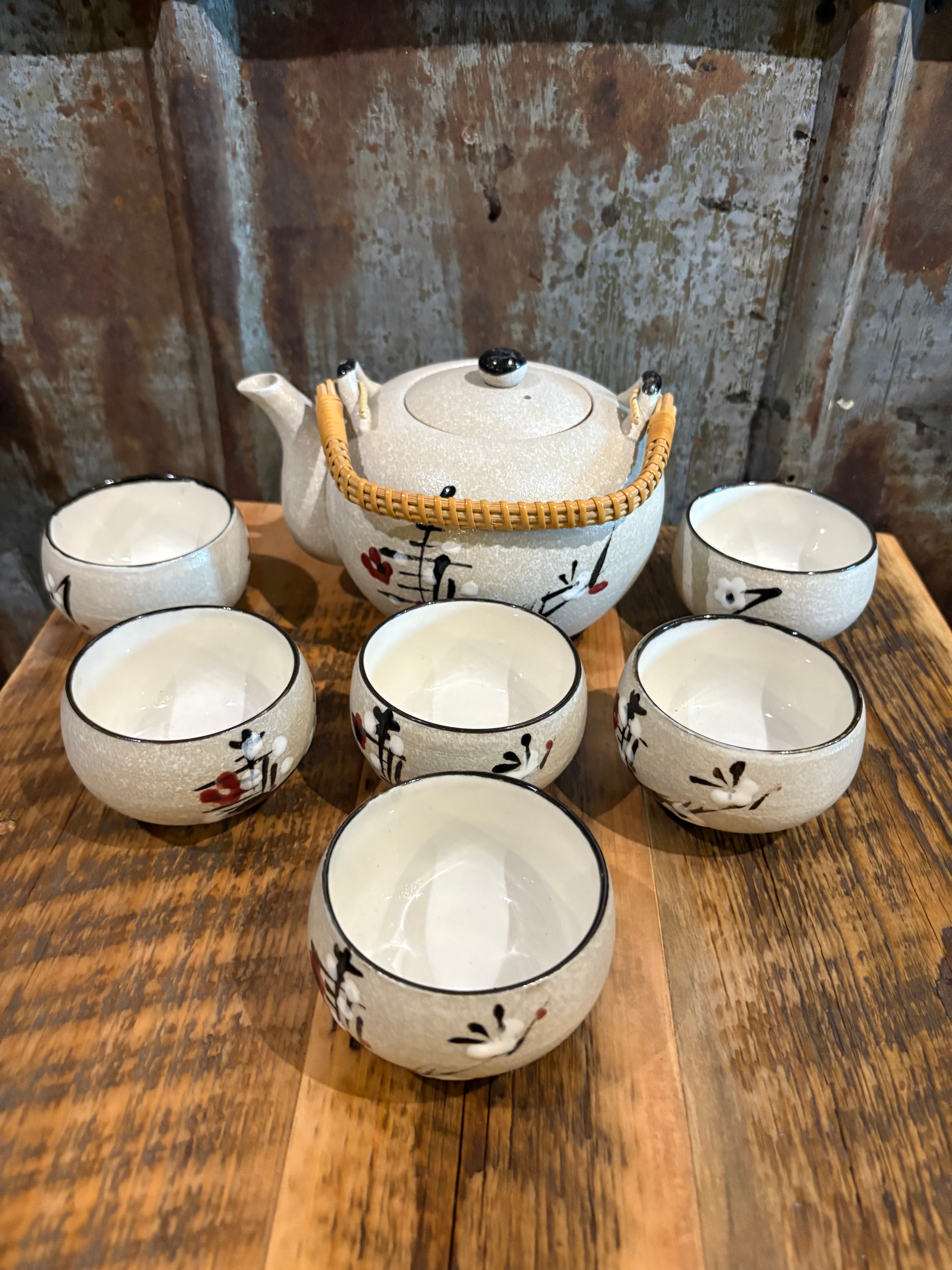Japan Hand Painted Stoneware