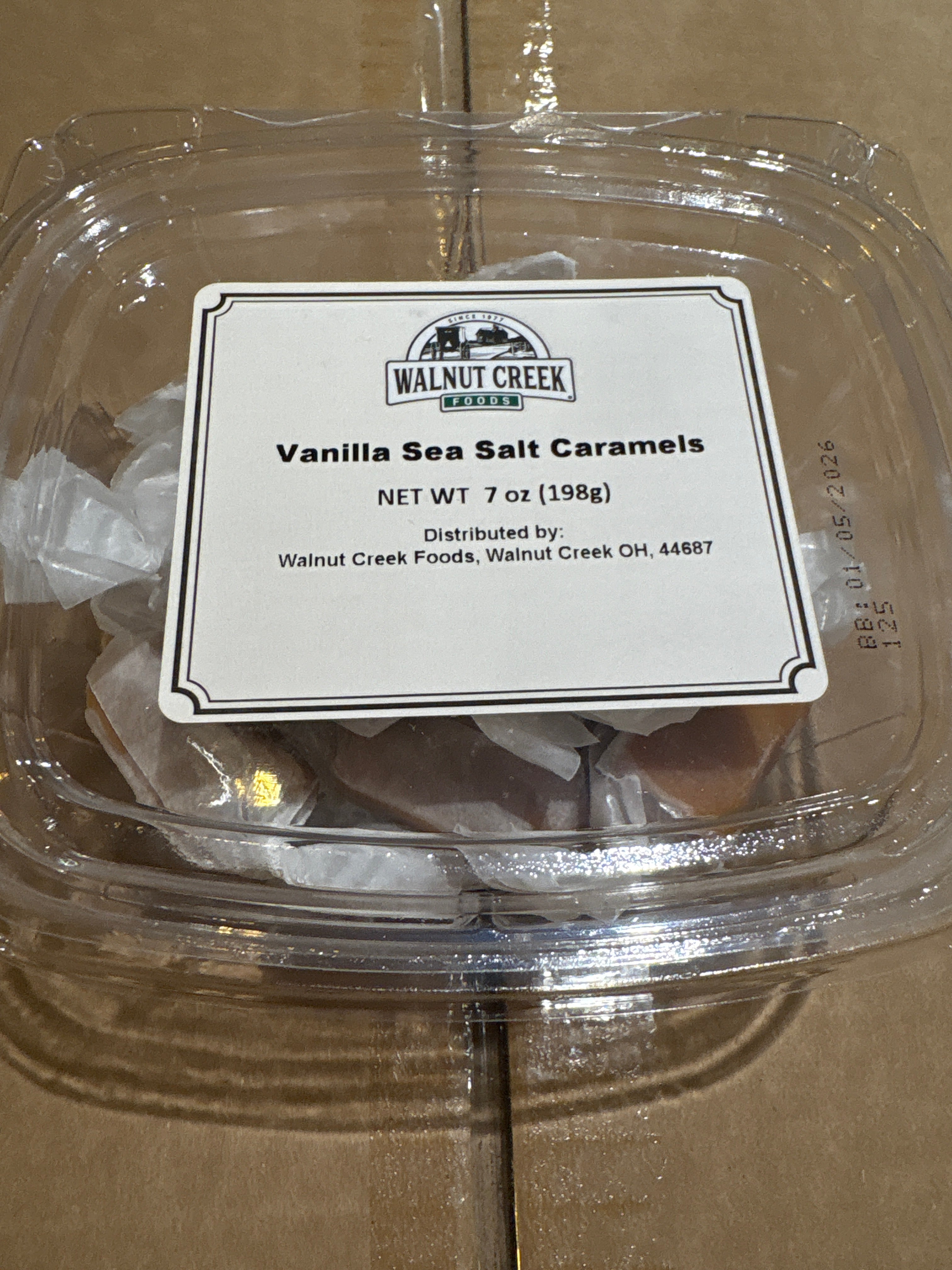 Vanilla Sea Salt Caramels