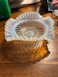 Fenton Opalescent Milk Glass