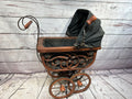 1970s Wood Baby Doll Carriage