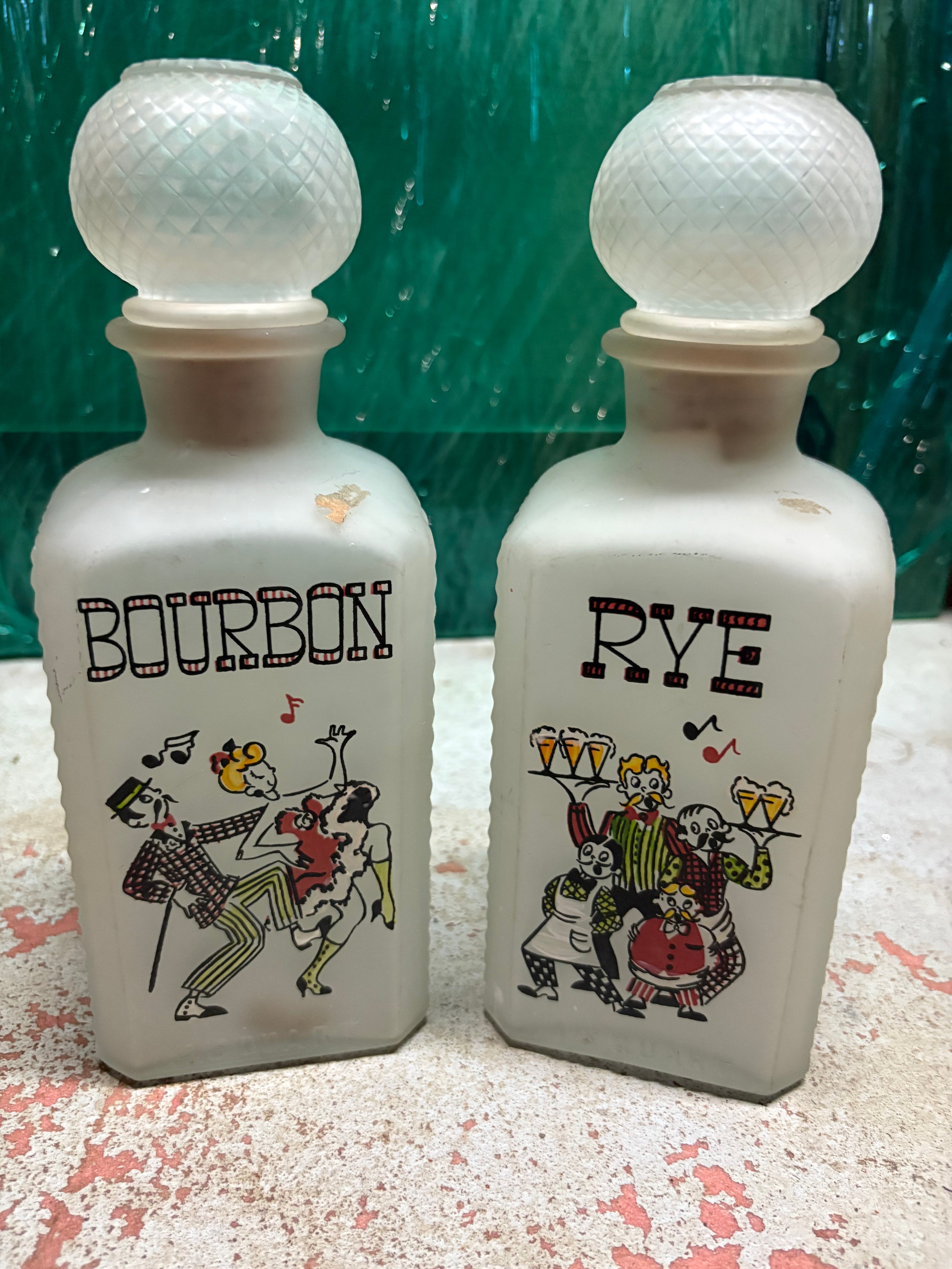 Mid Century Gay Fad Decanters