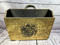 Hammered Bronze Newspaper Holder