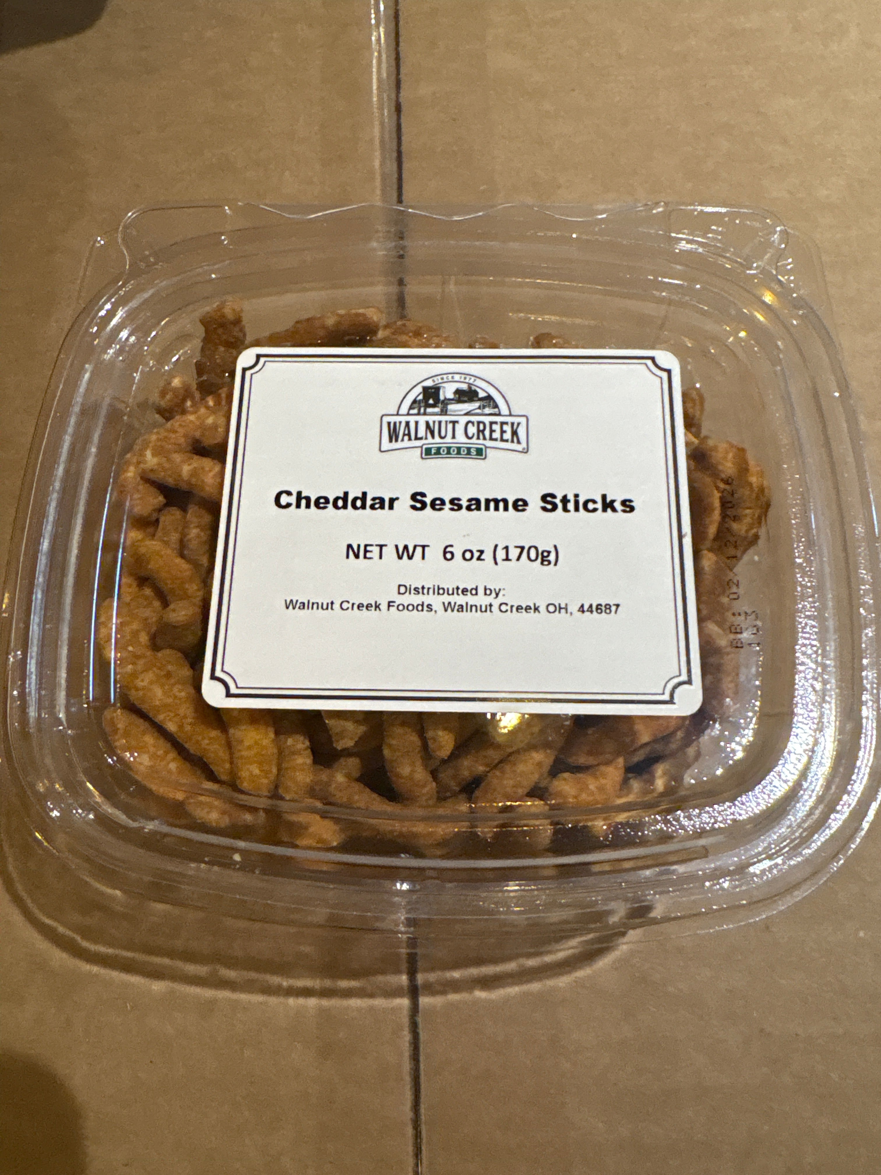 Cheddar Sesame Sticks