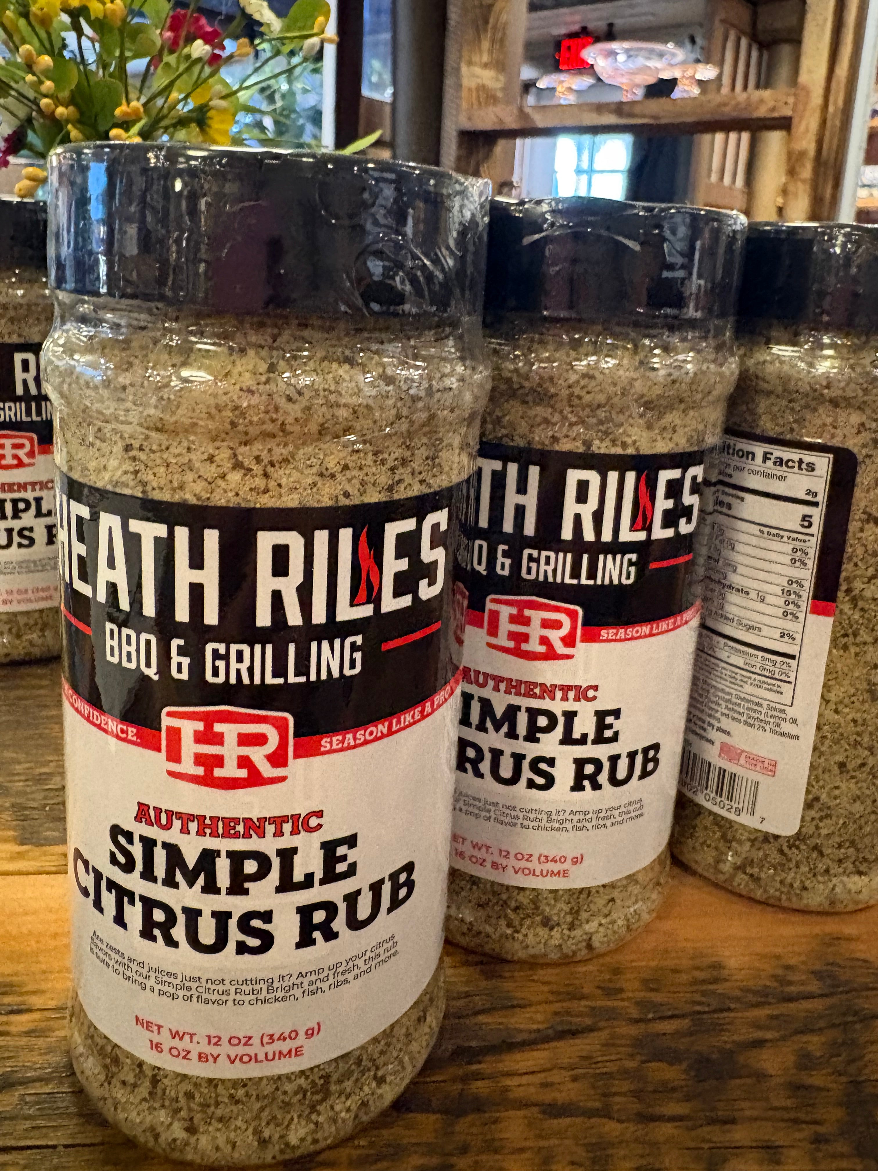 Heath Riles Simple Citrus Rub