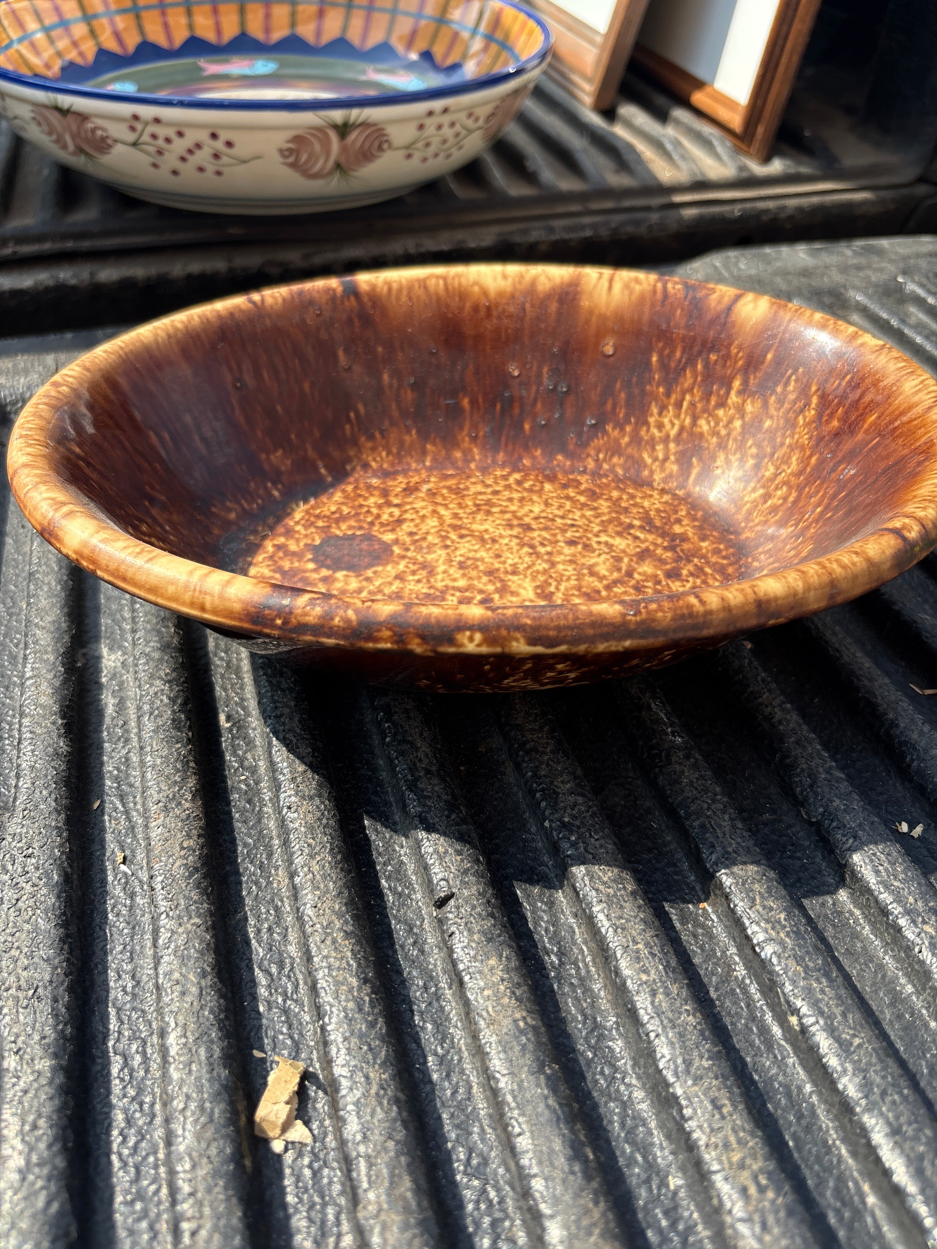 Brown Pottery Bowl