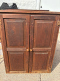 Hardwood cabinet