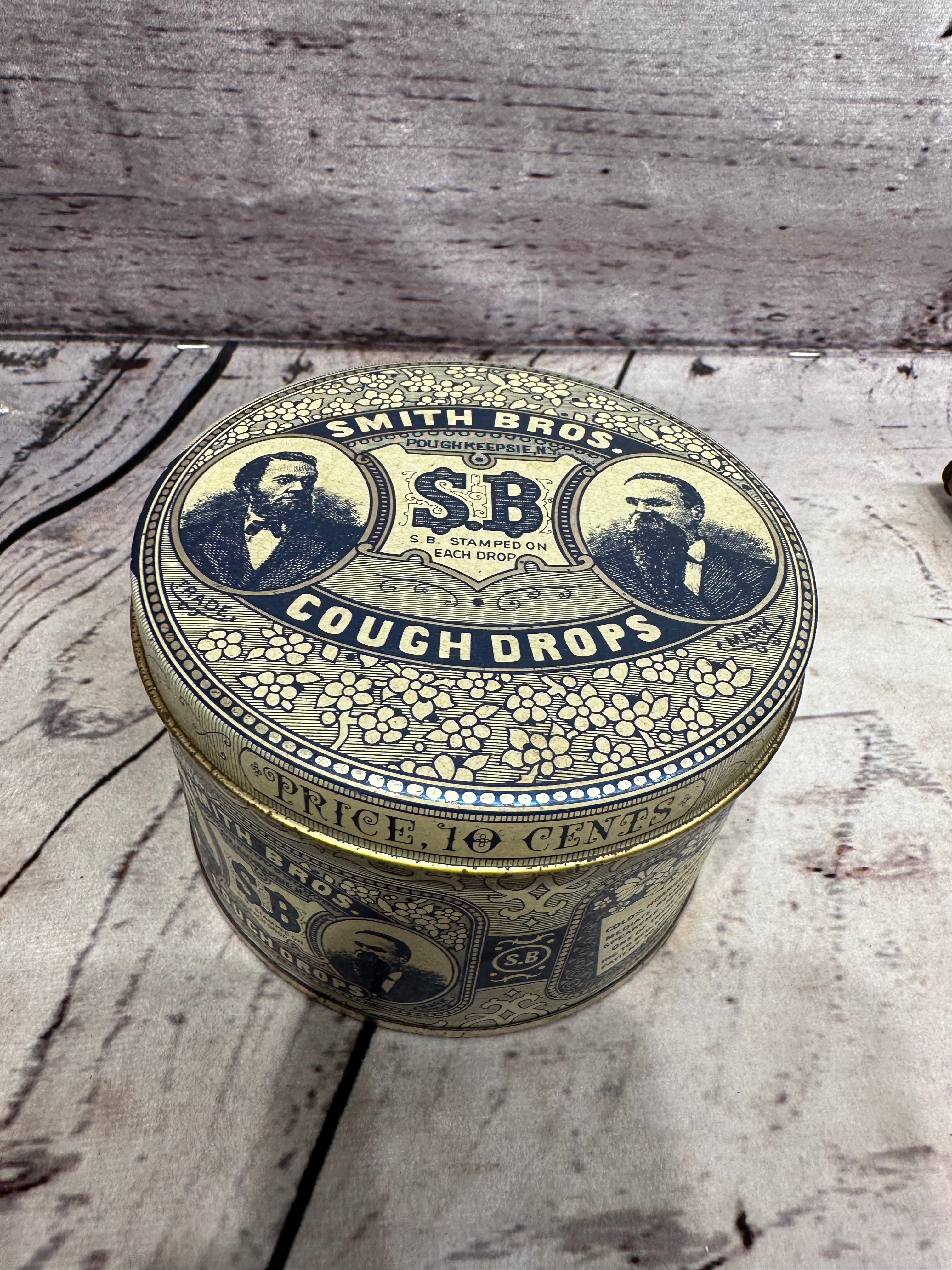 Smith Bros Cough Drop Tin