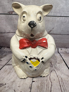 McCoy Bow Tie Cookie Jar