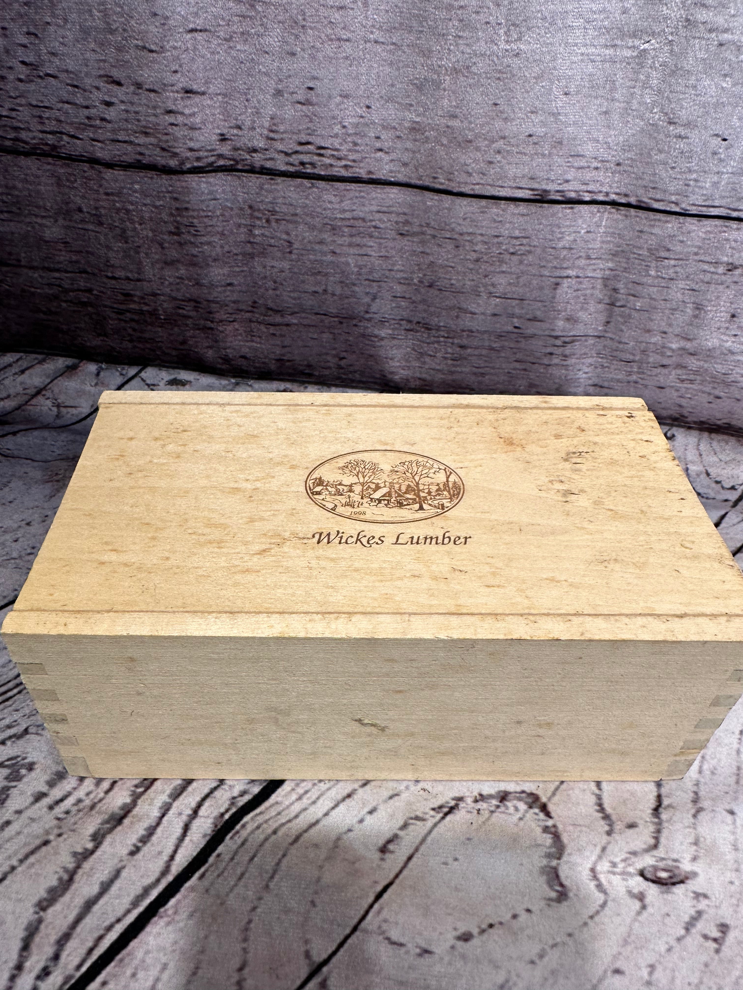 Wicks Box Wickes Lumber Box – The Nickel Barn