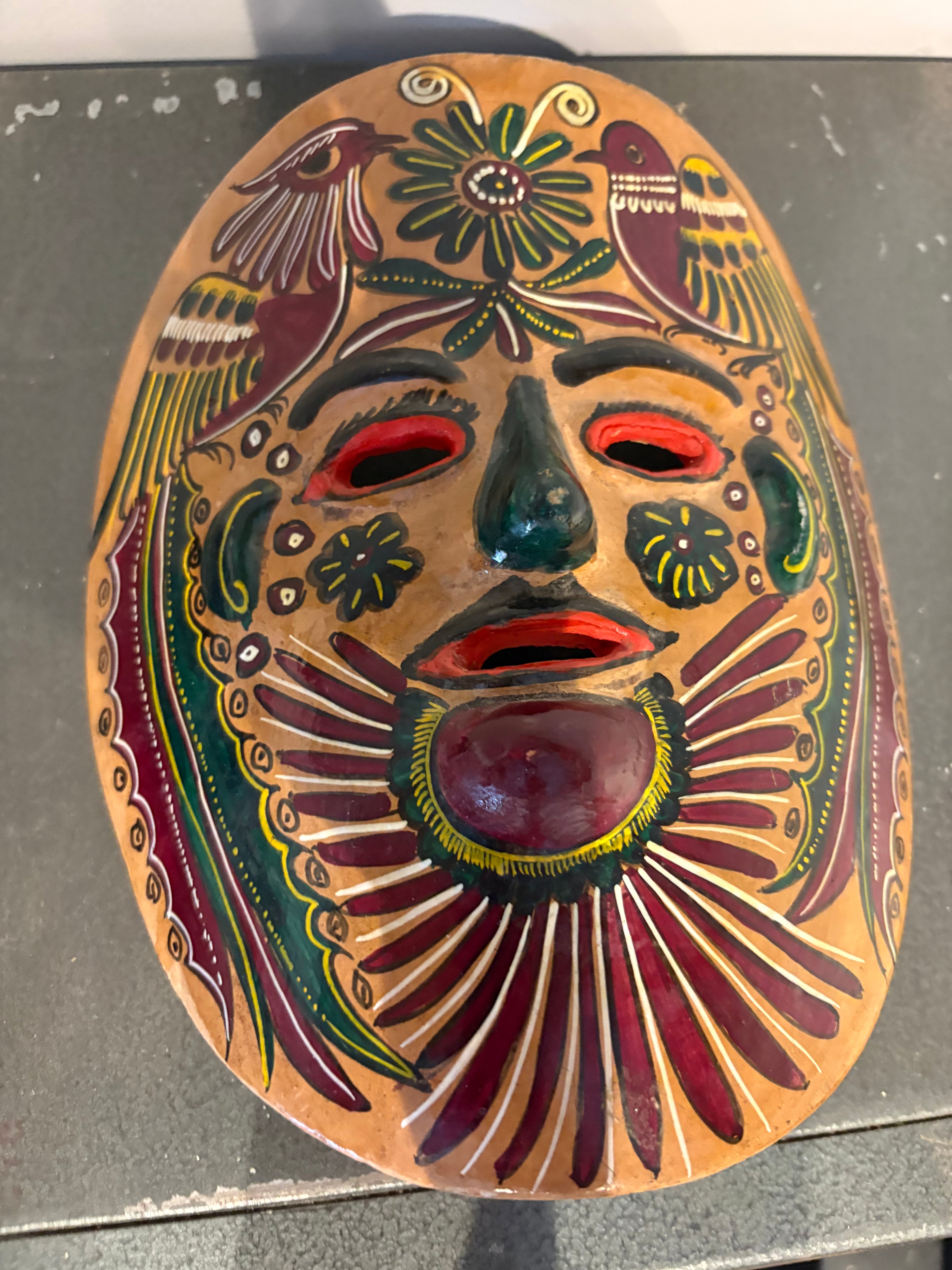 Clay Folk Art (Terracotta) Mask