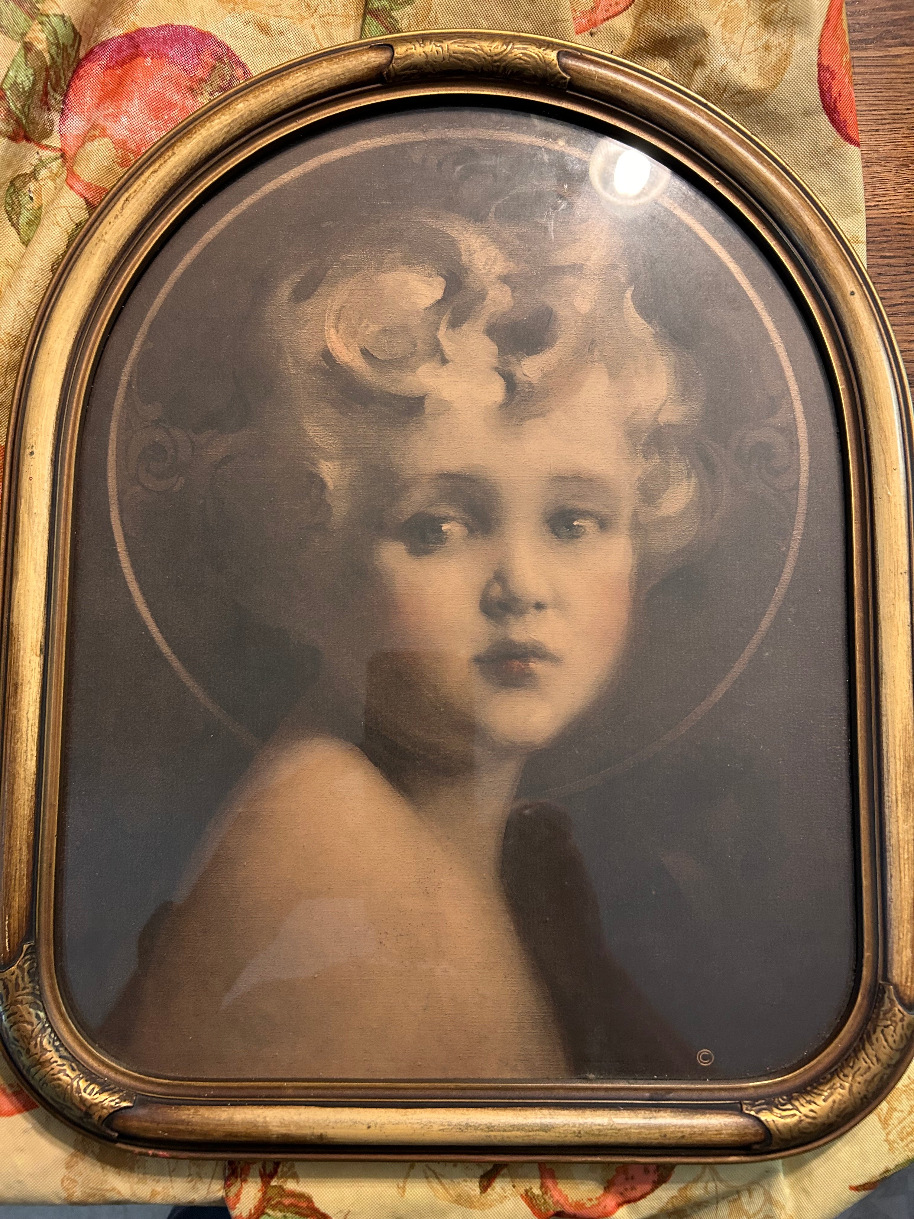 1930's "Light of the World" Child Jesus Picture