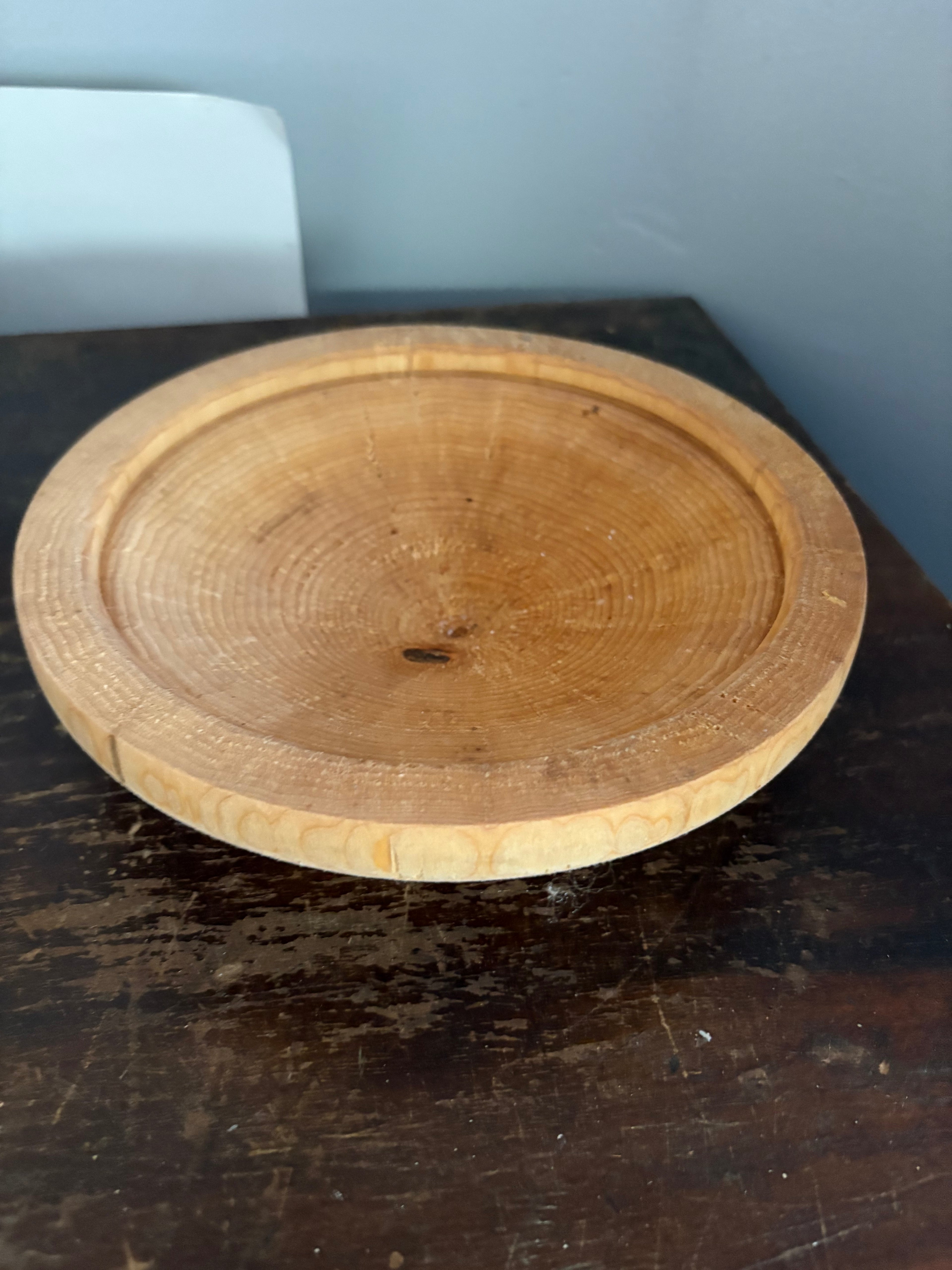 Wood bowl