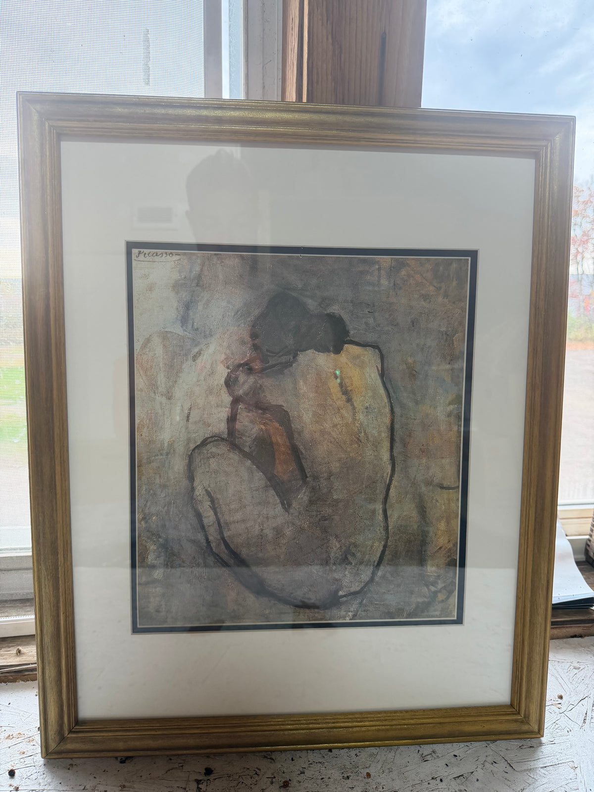 Pablo Picasso in 1902 Print
