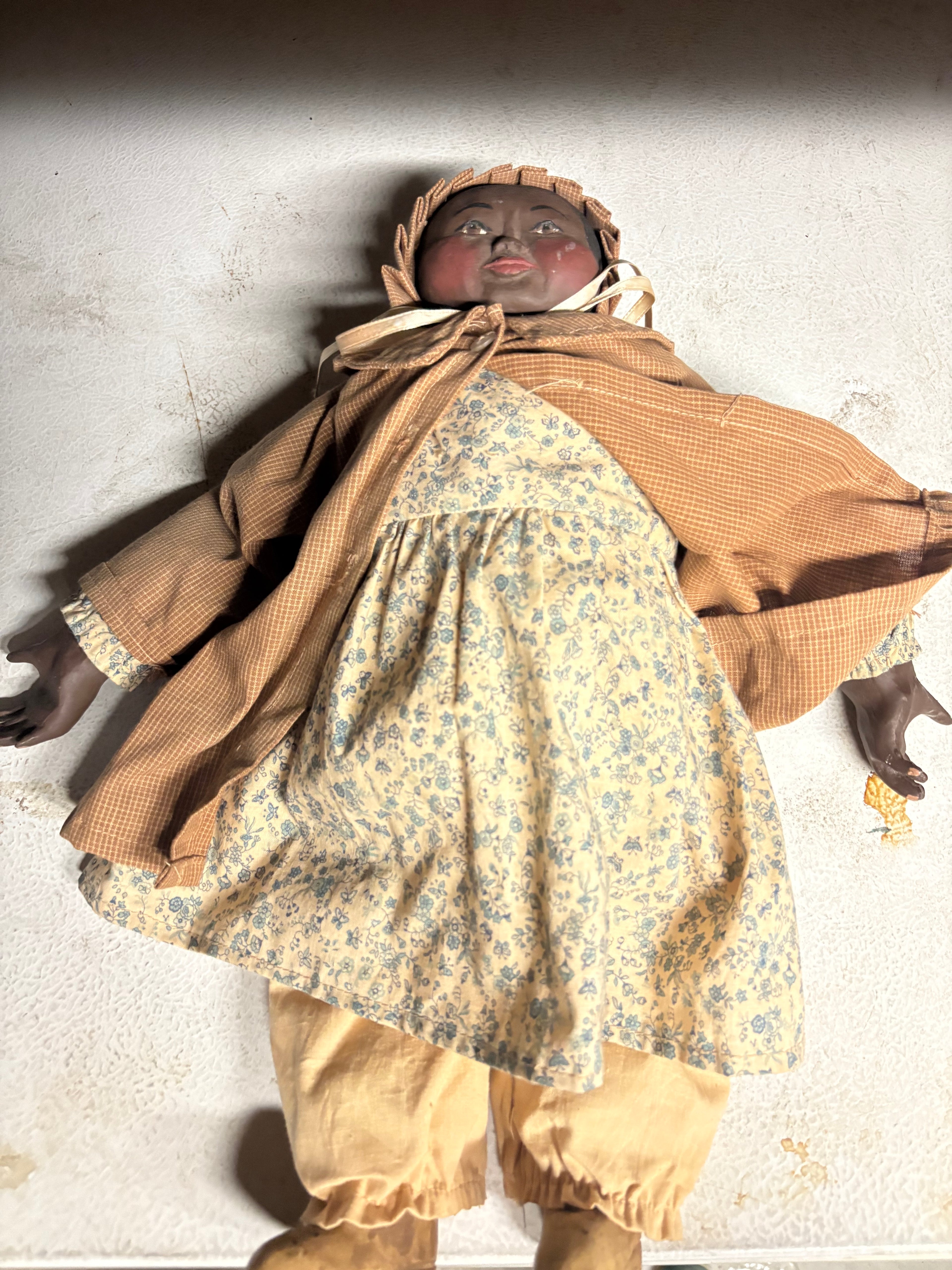 Antique Folk Art Doll