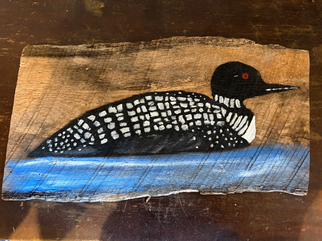 Hand painted Wood