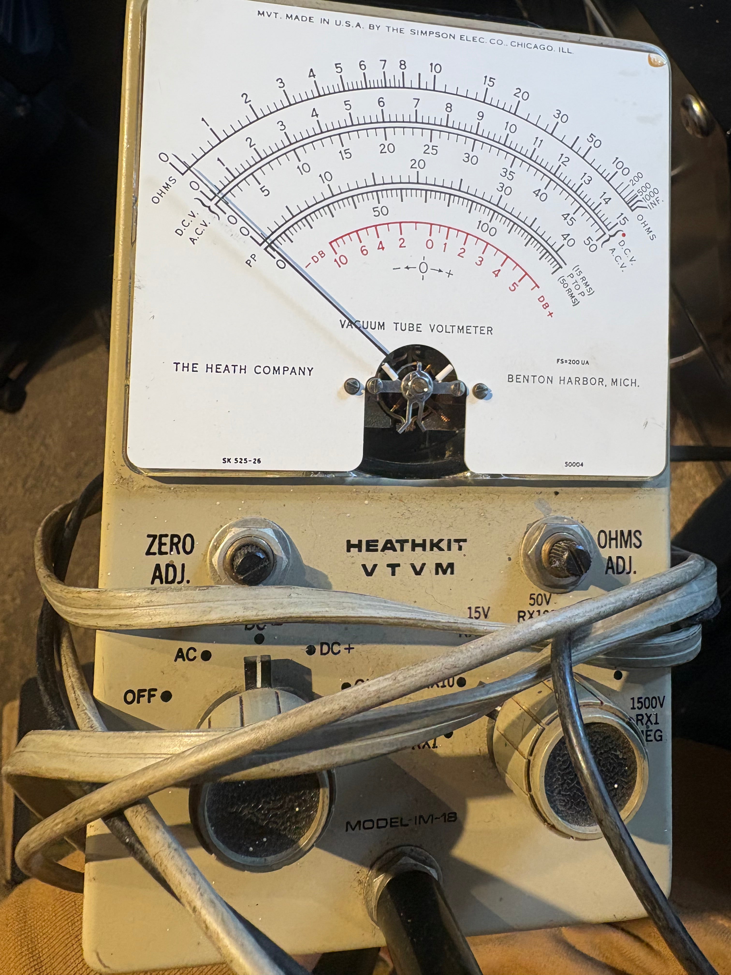 Vacuum Tube Voltmeter