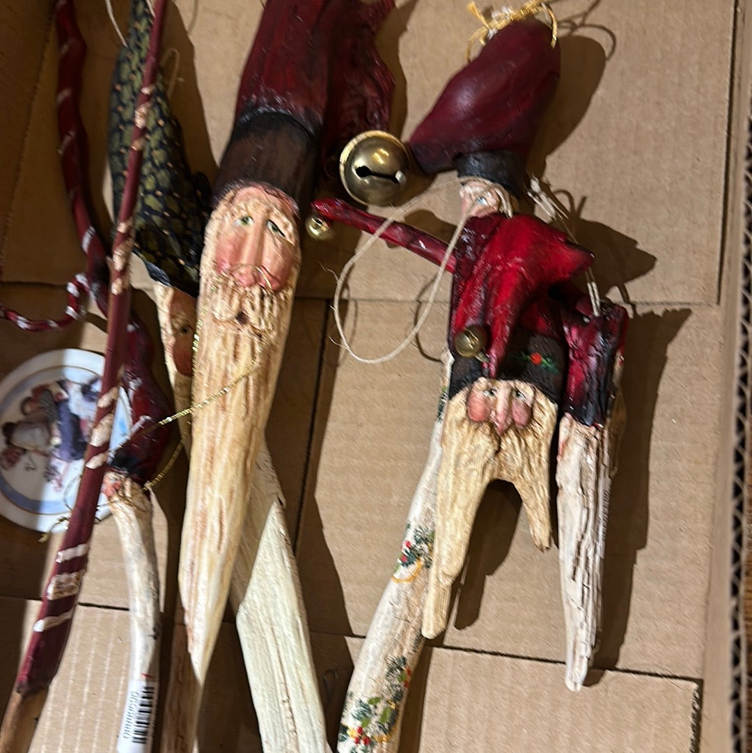 Woodcarver Santas