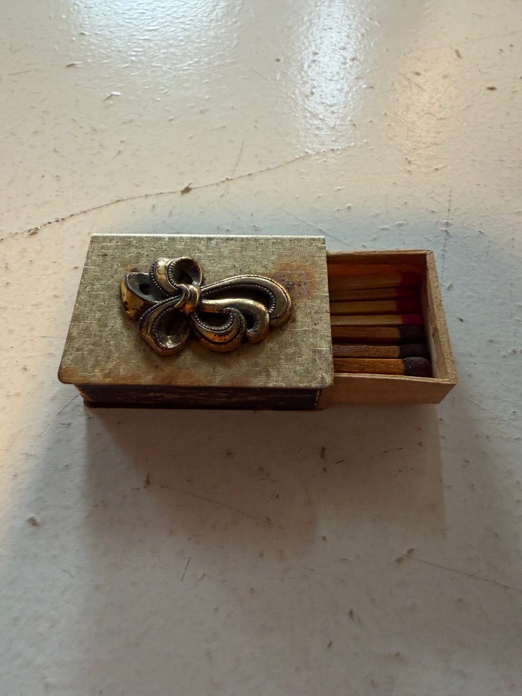 Gold Plated Matchbox Holders