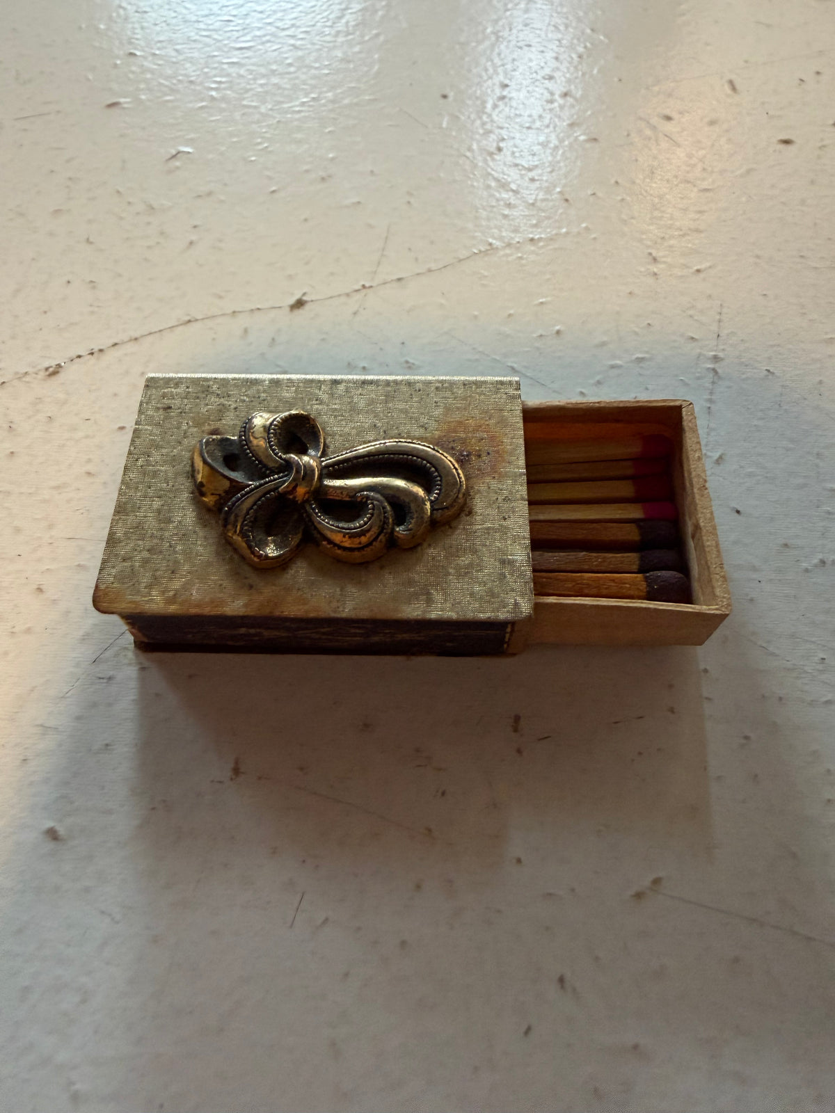 Gold Plated Matchbox Holders