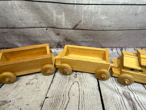 Wood Toy Train