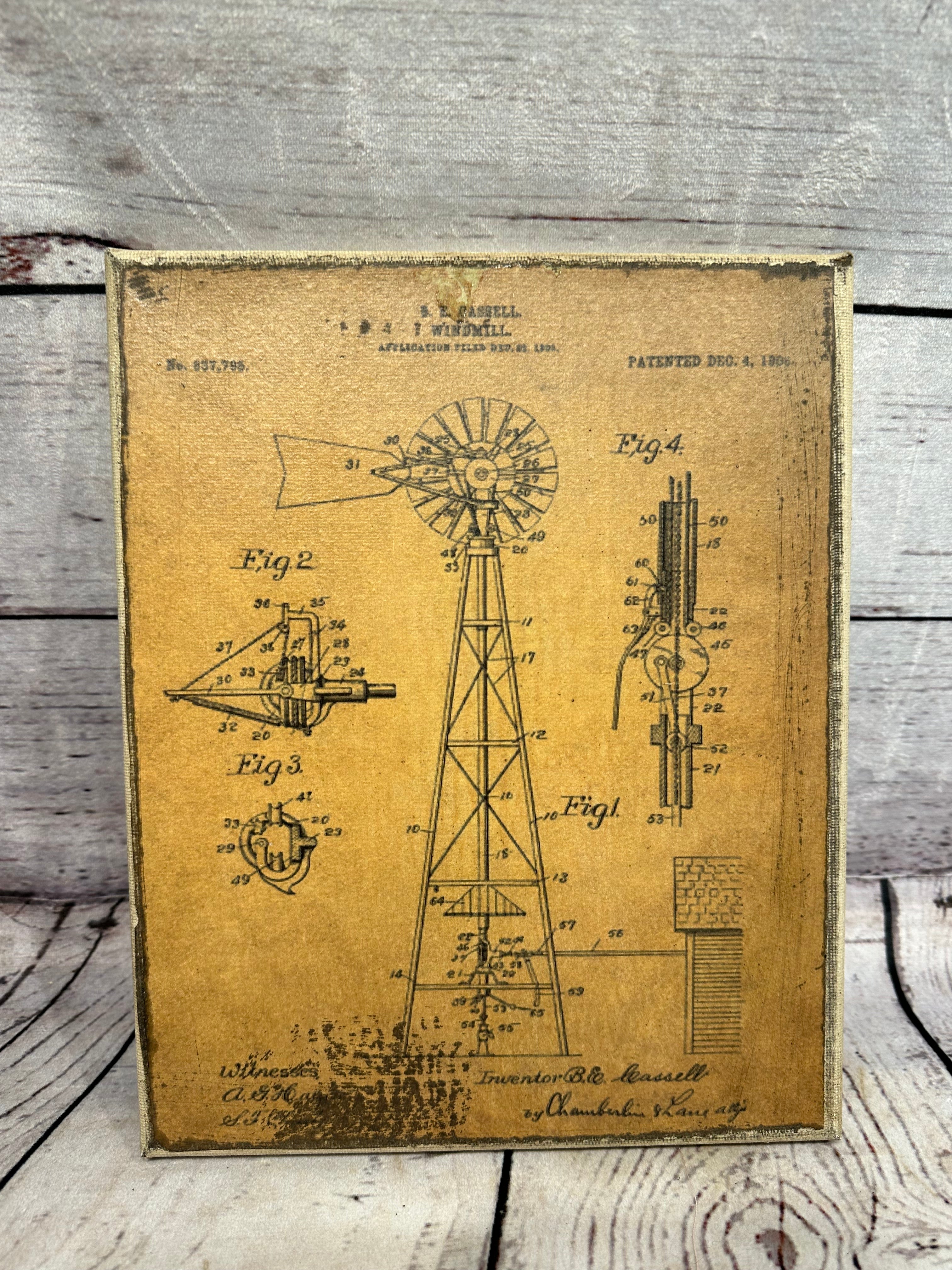 Windmill Photograph