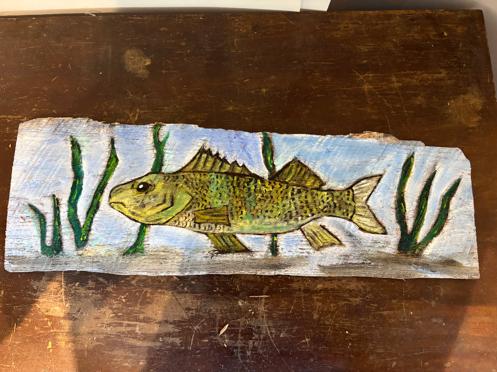 Hand painted Wood