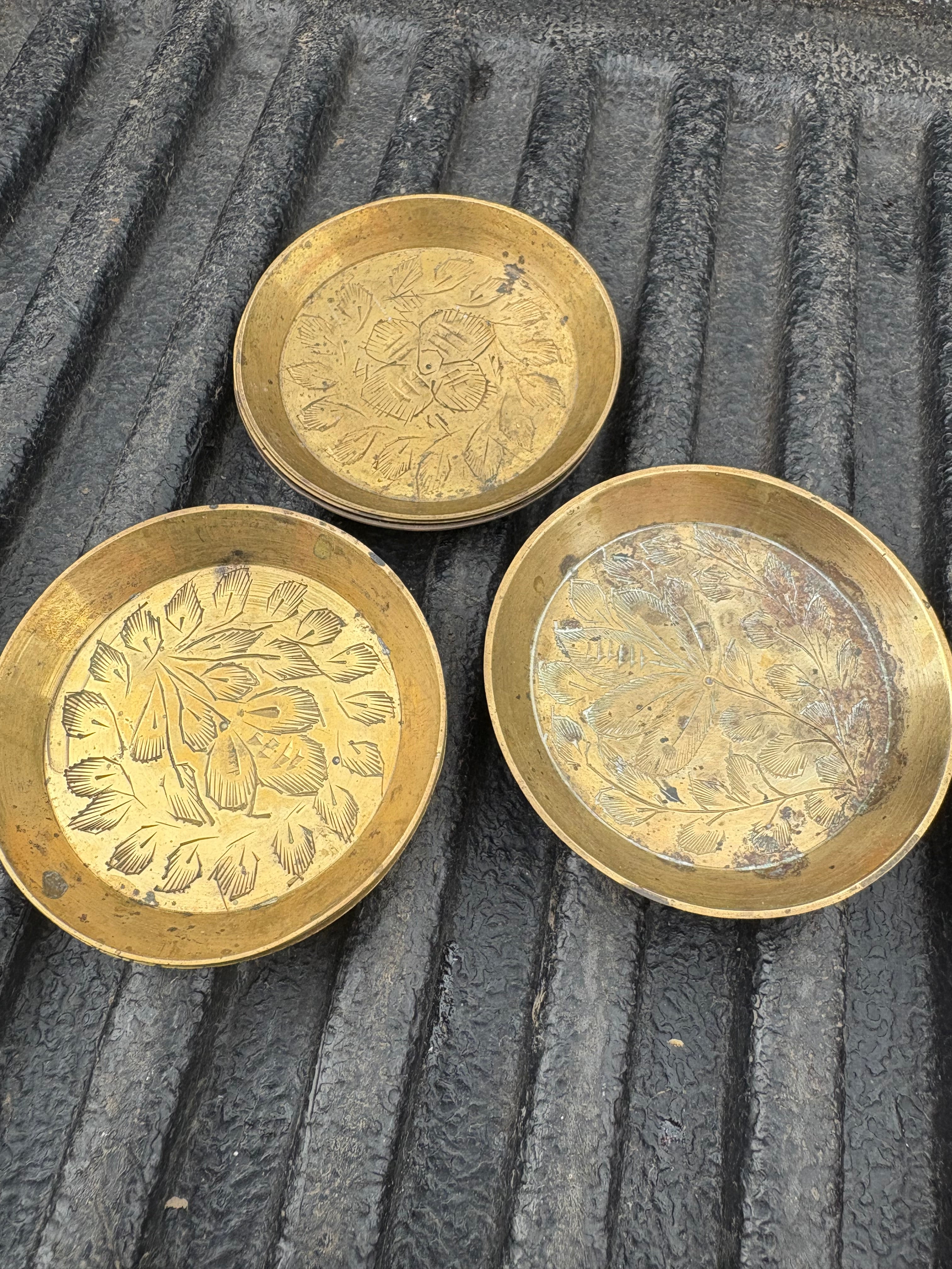 Small Brass Plates