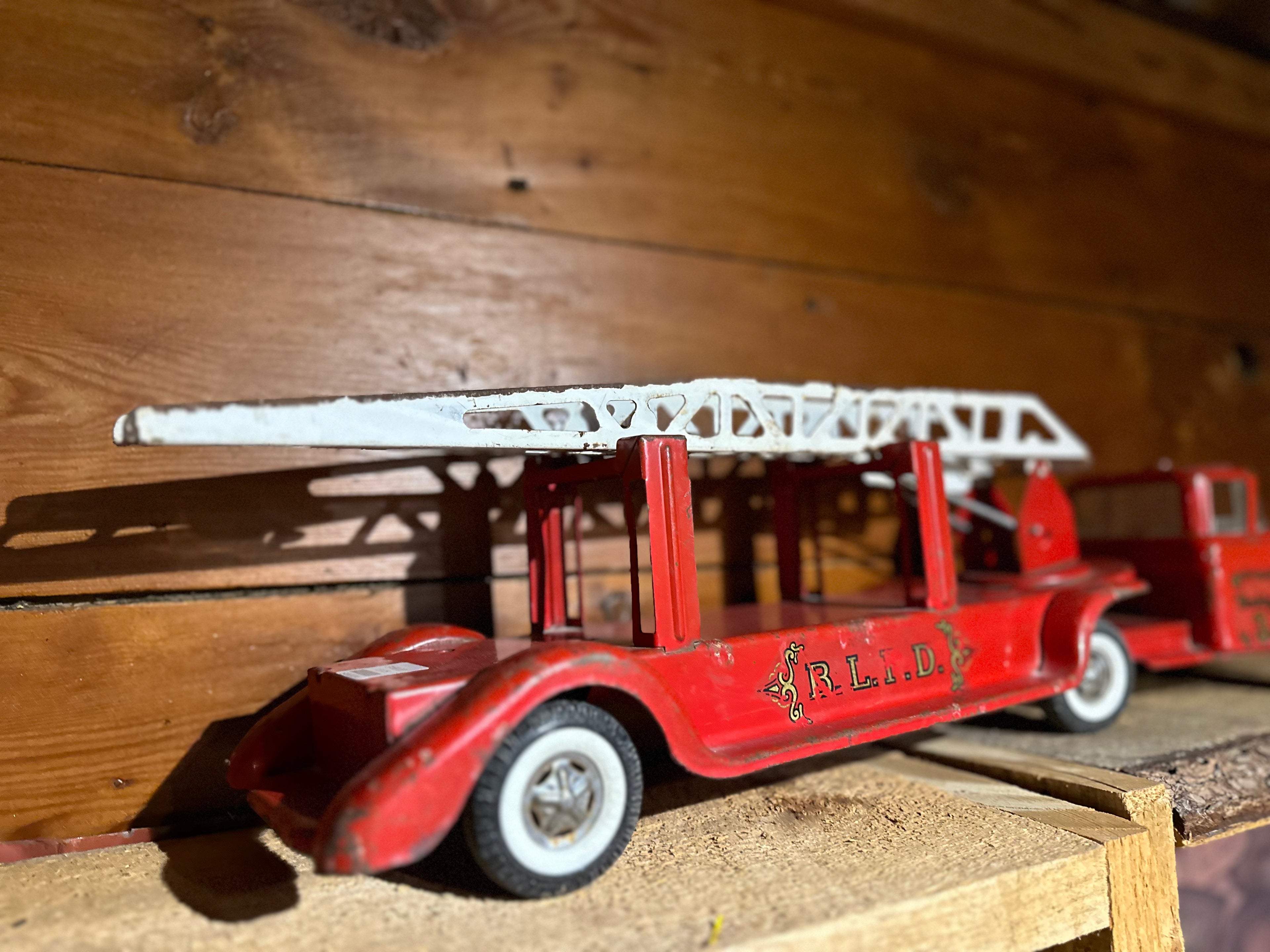 1950 Buddy L Ladder Fire Truck