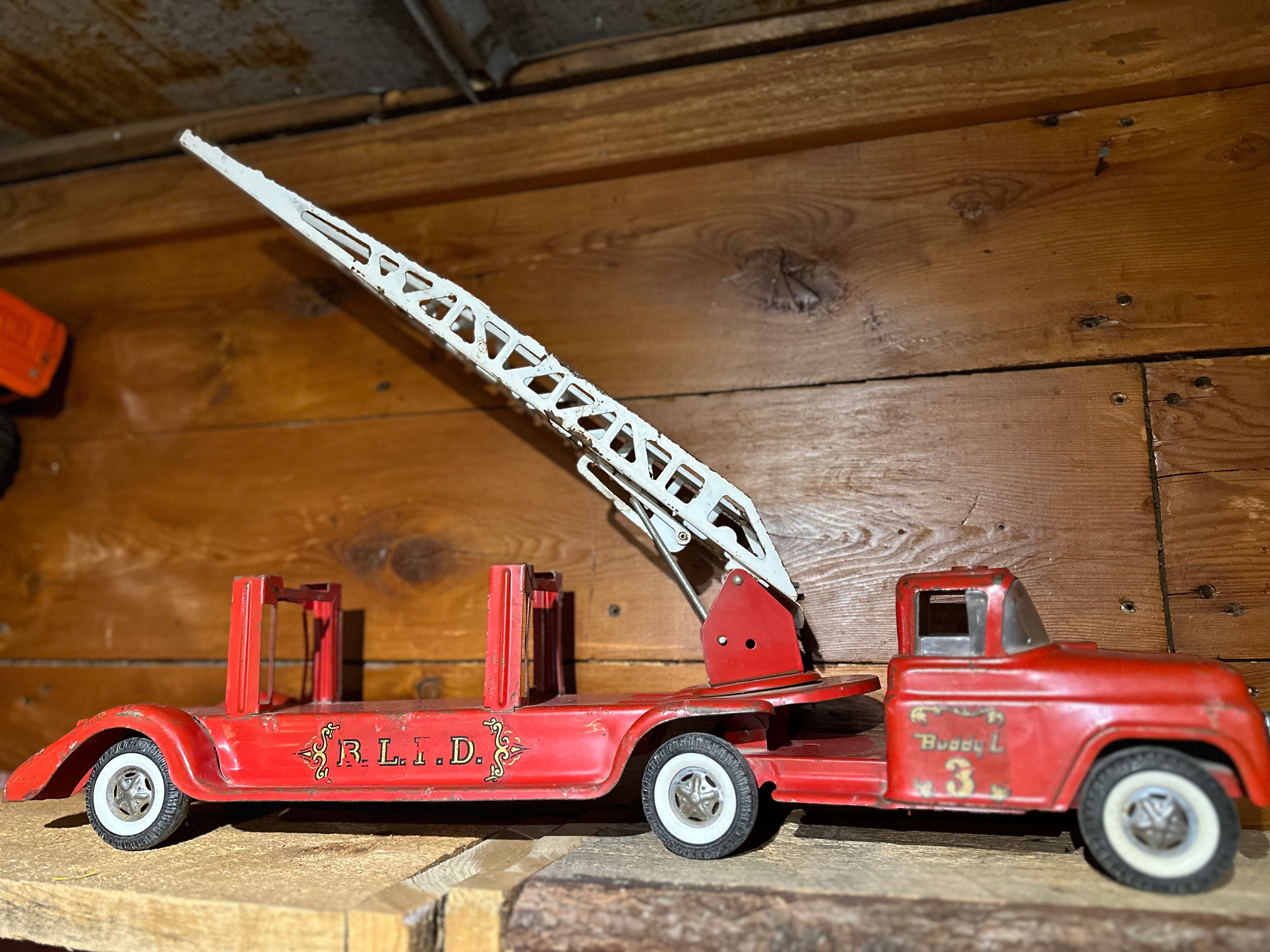1950 Buddy L Ladder Fire Truck