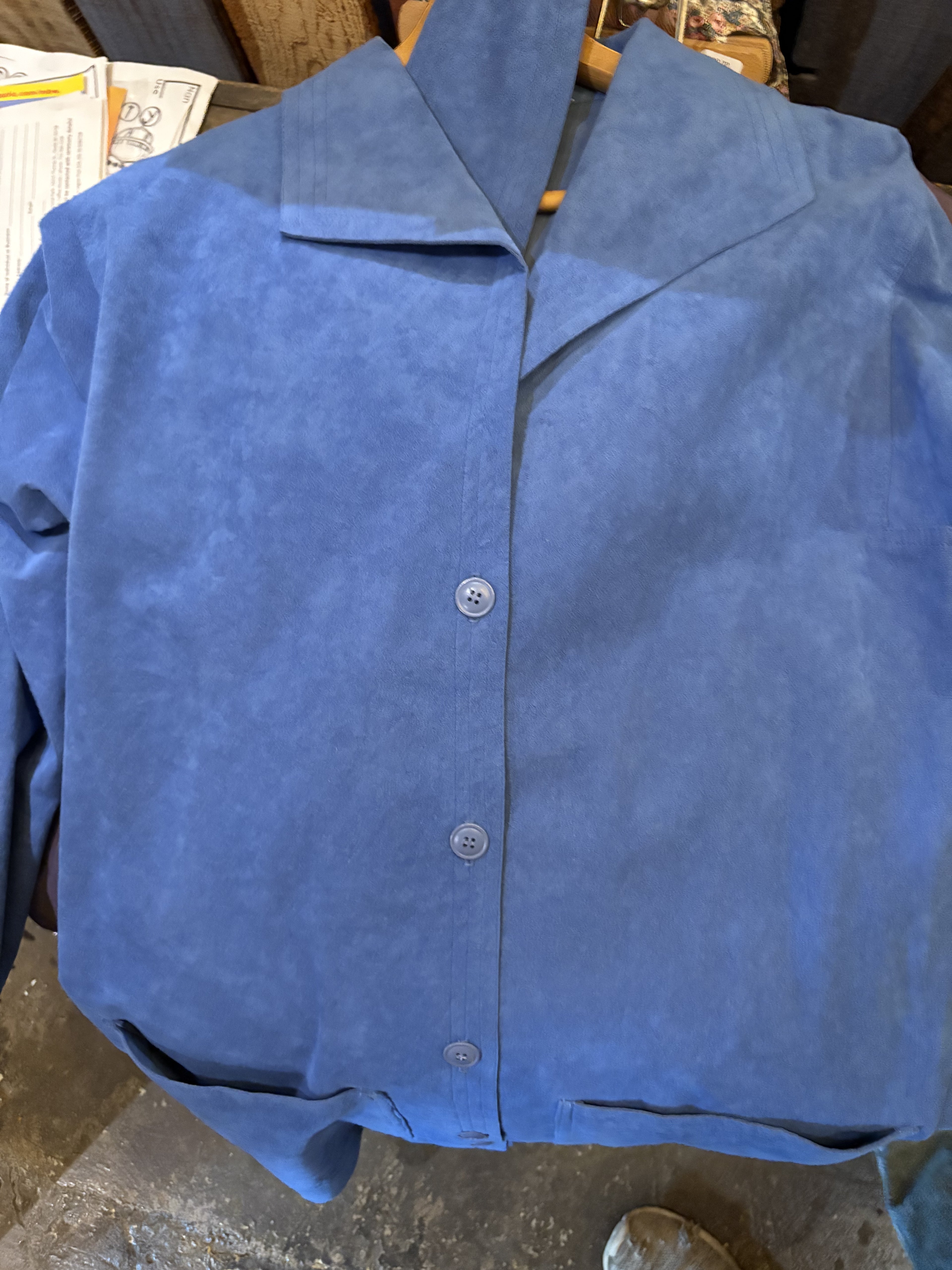 Womens ultrasuede Coat
