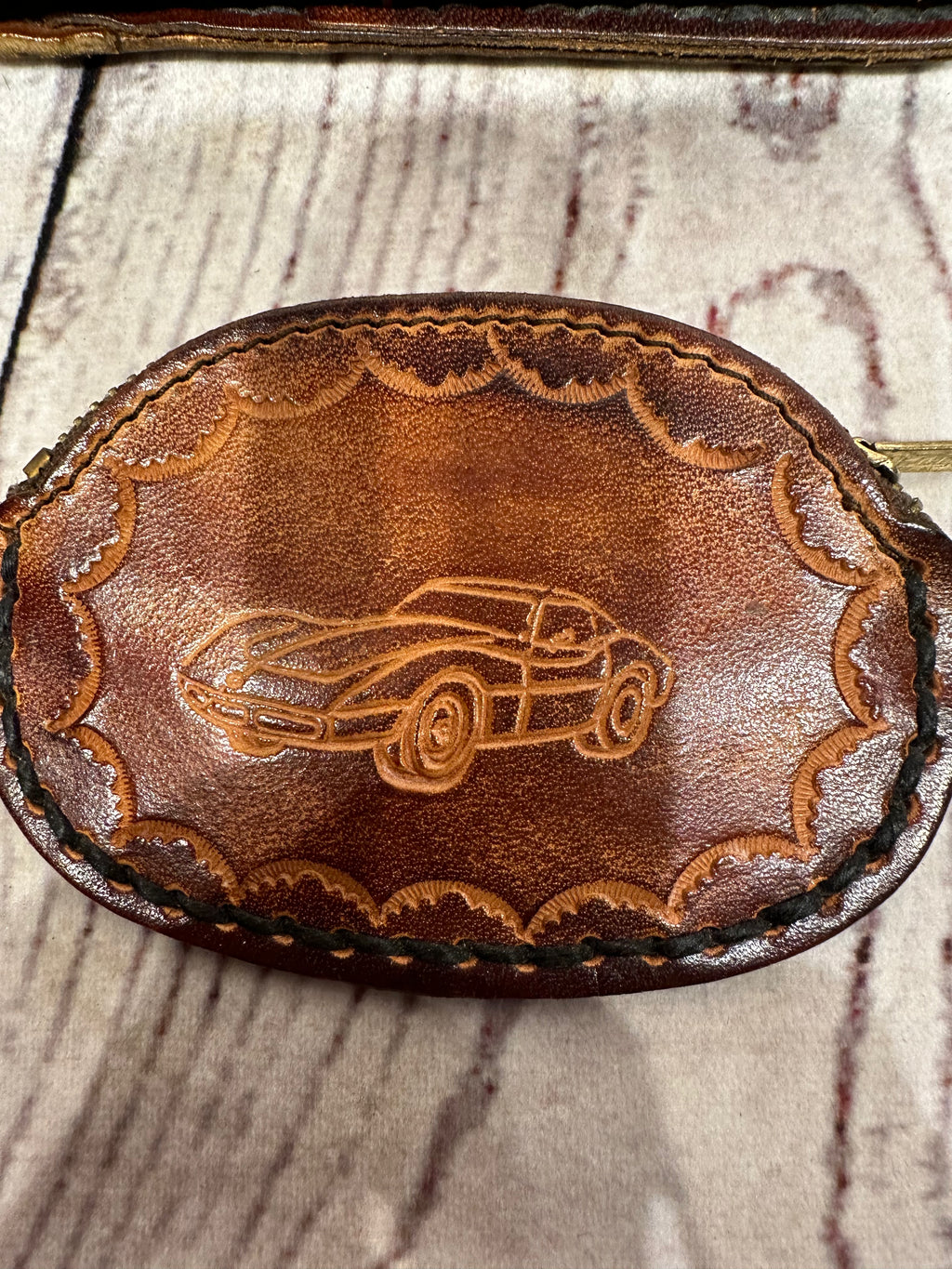 Leather Wallet and Change purse SET
