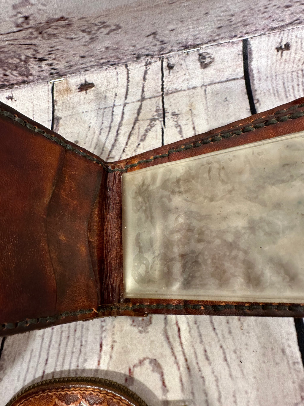 Leather Wallet and Change purse SET
