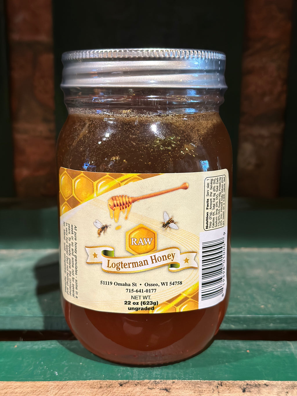 Logterman Raw Honey