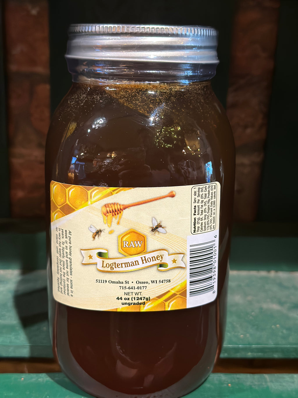 Logterman Raw Honey