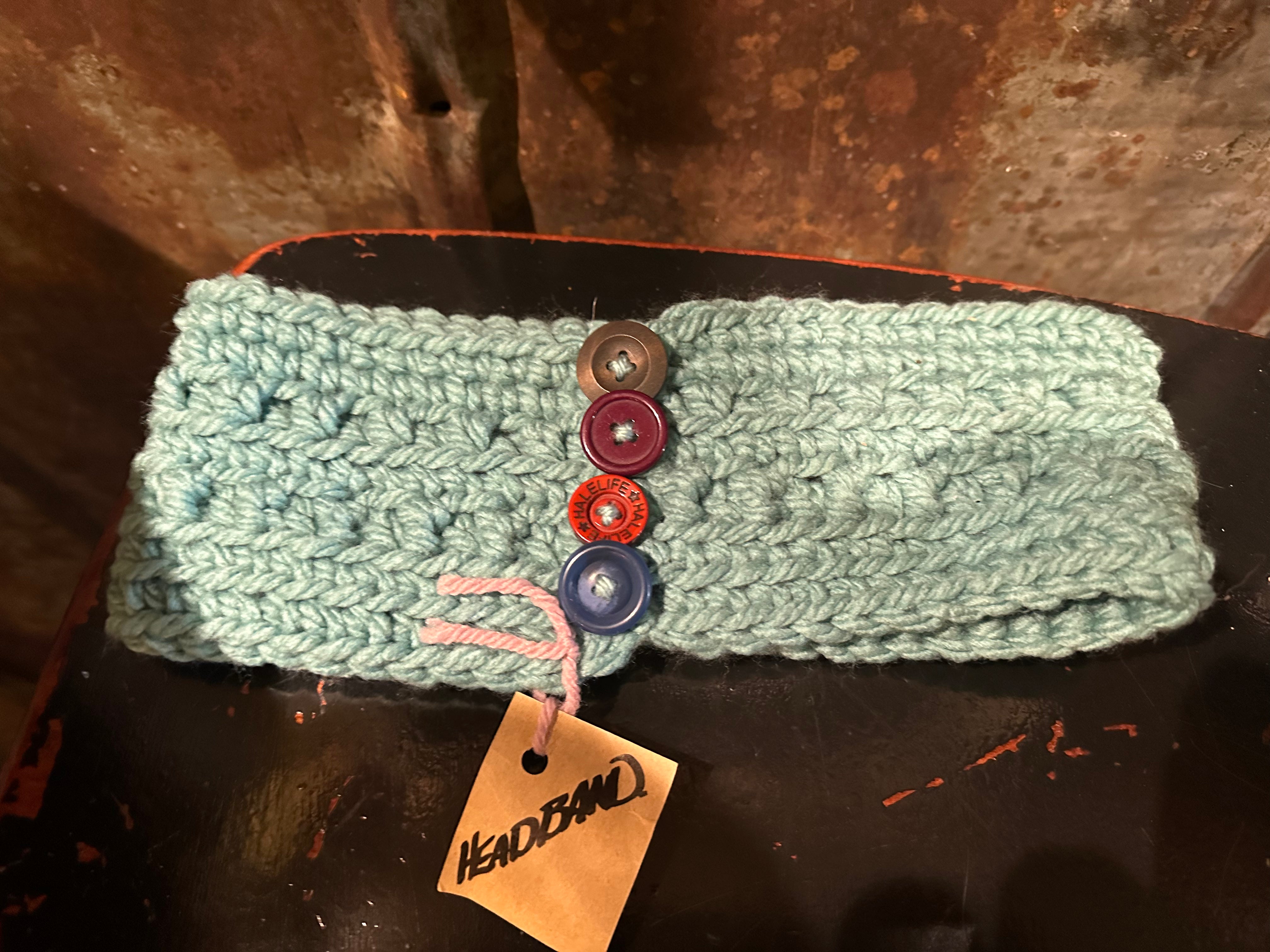 Knitted head bands