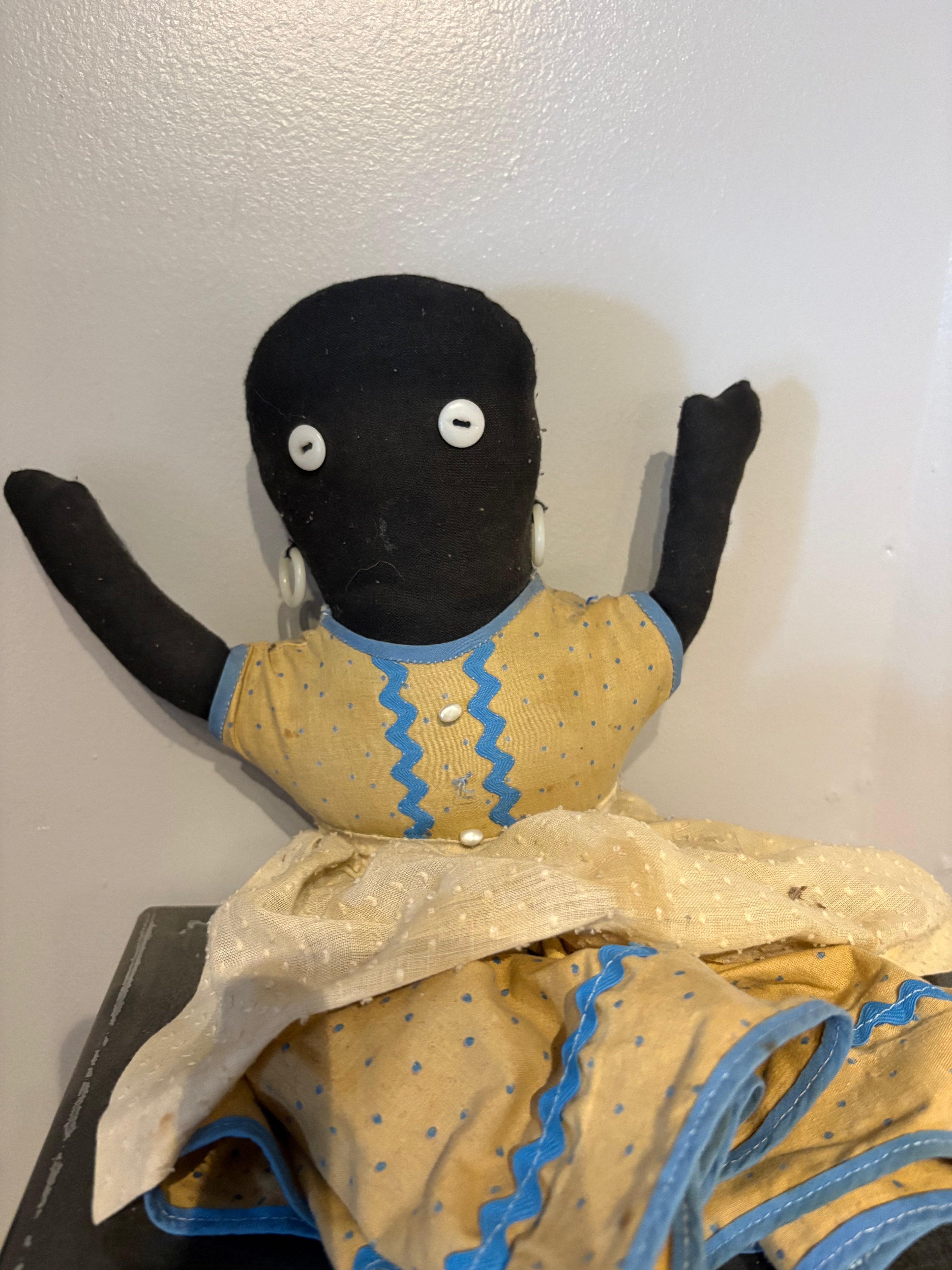 American Folk Art Rag Doll
