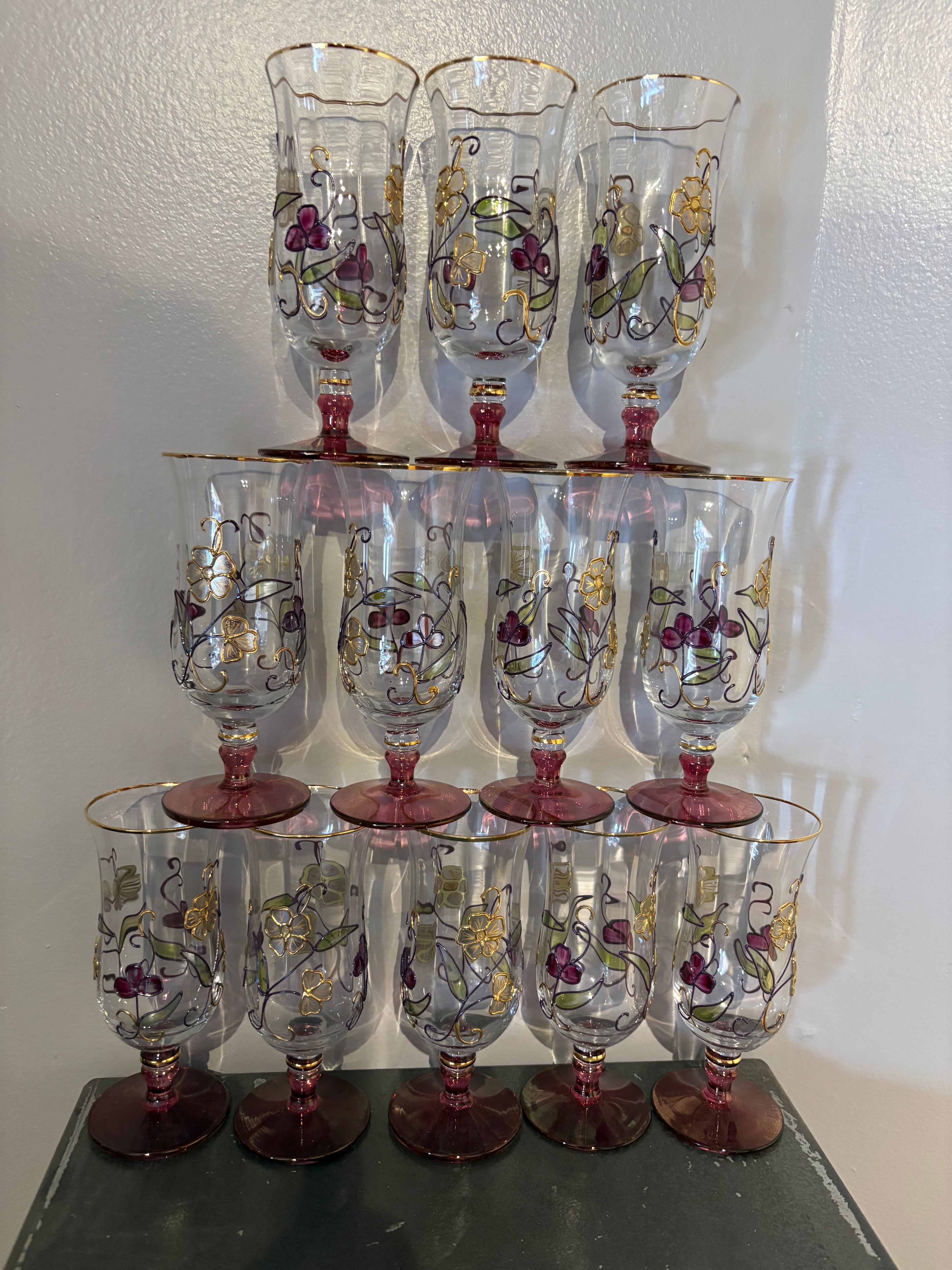 Floral Glasses (12)