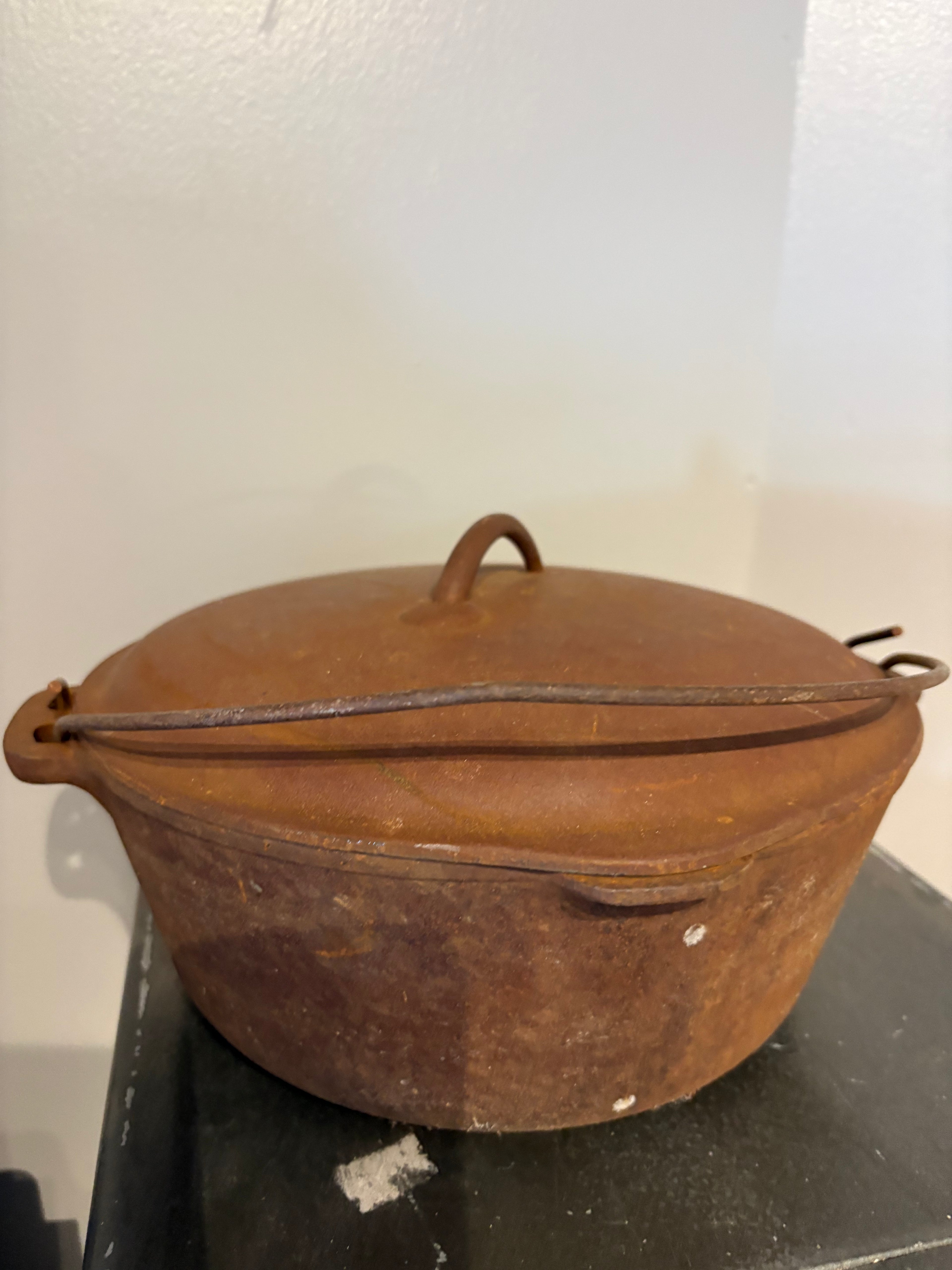 Lg Cast Iron Kettle