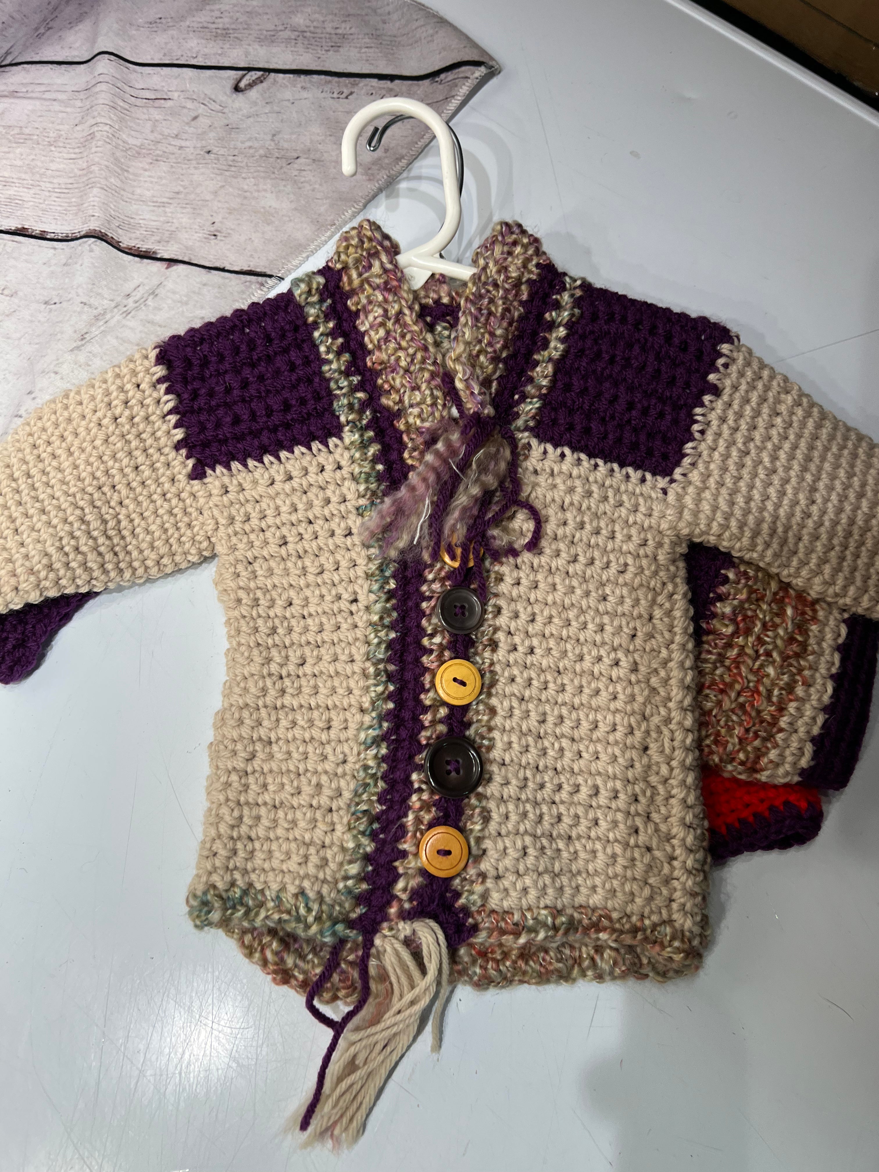 Baby knitted sweaters
