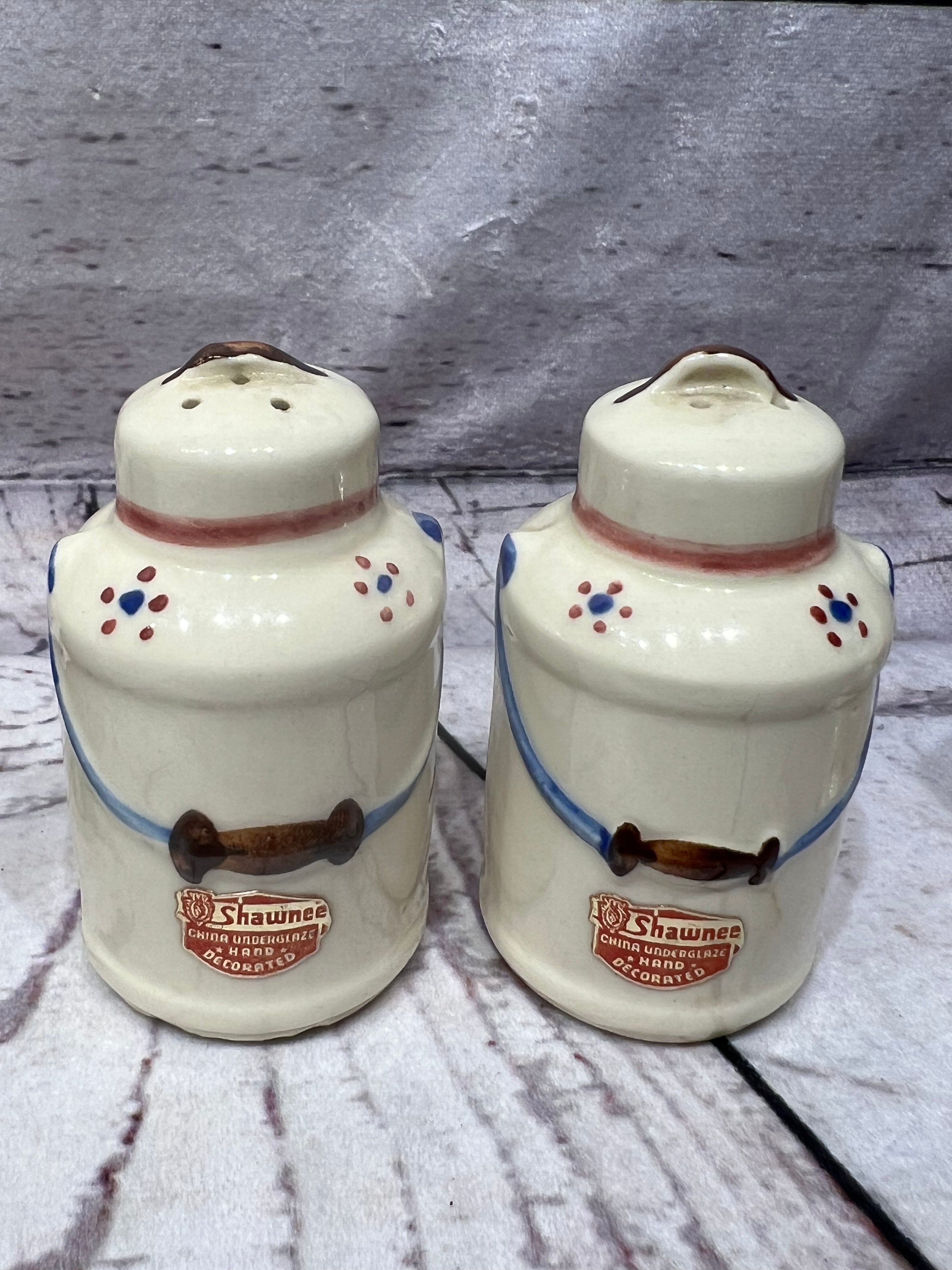 Antique Salt & Pepper shakers