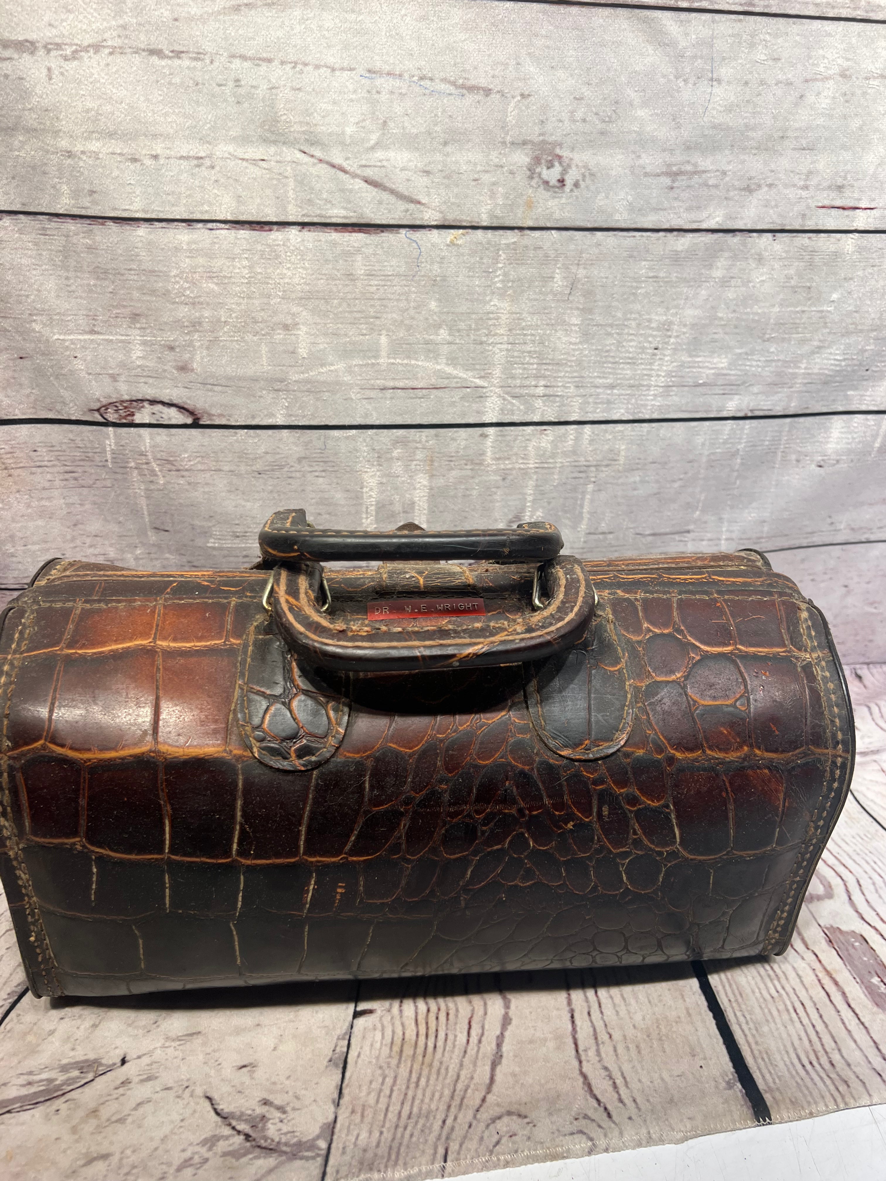 Alligator Skin Doctors bag