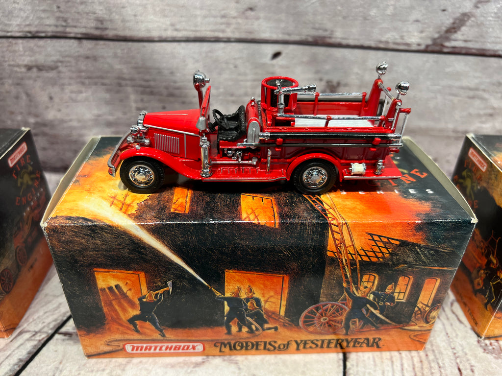 Models of Yesteryear Fire Trucks