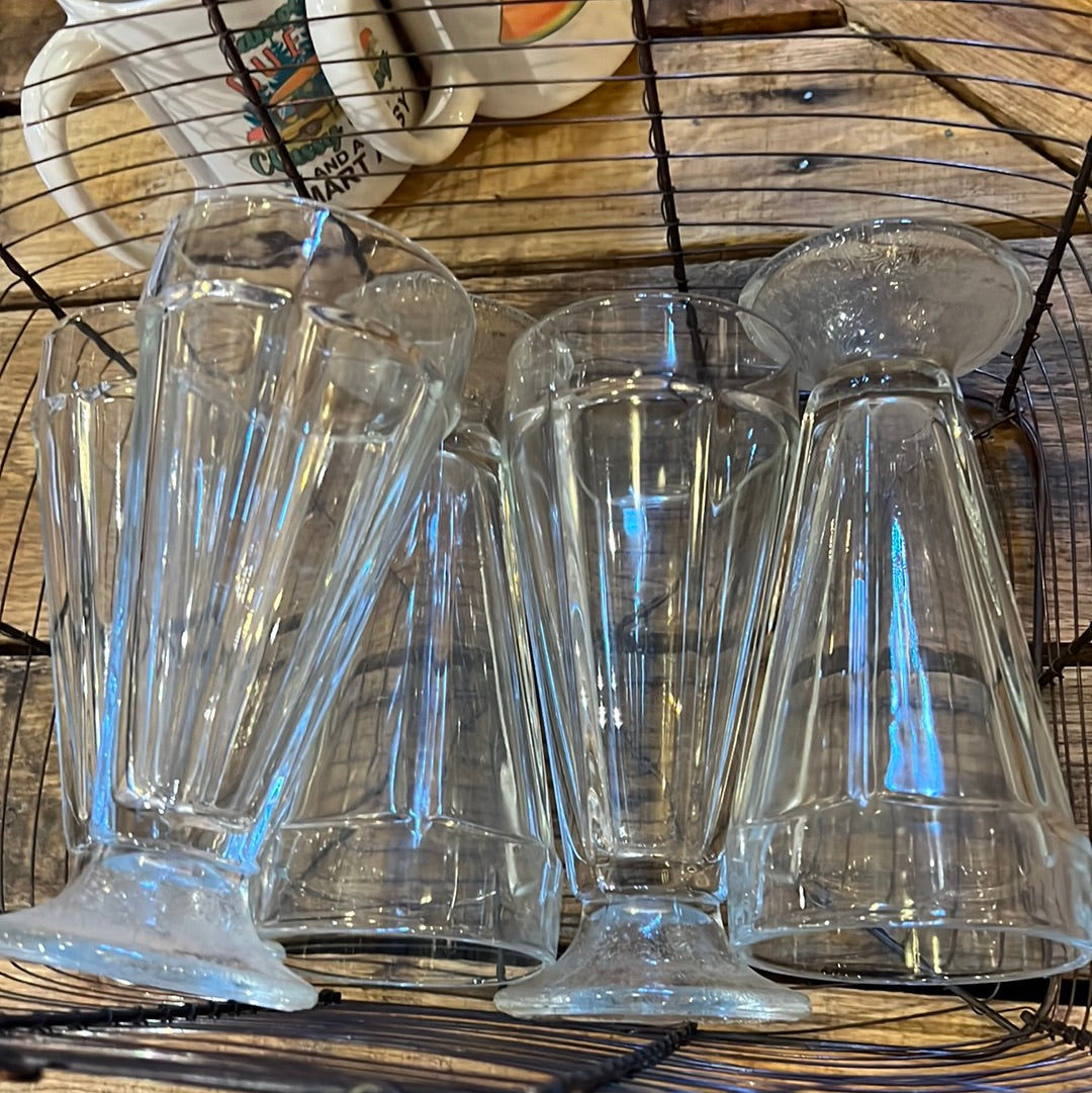 Vintage soda glasses